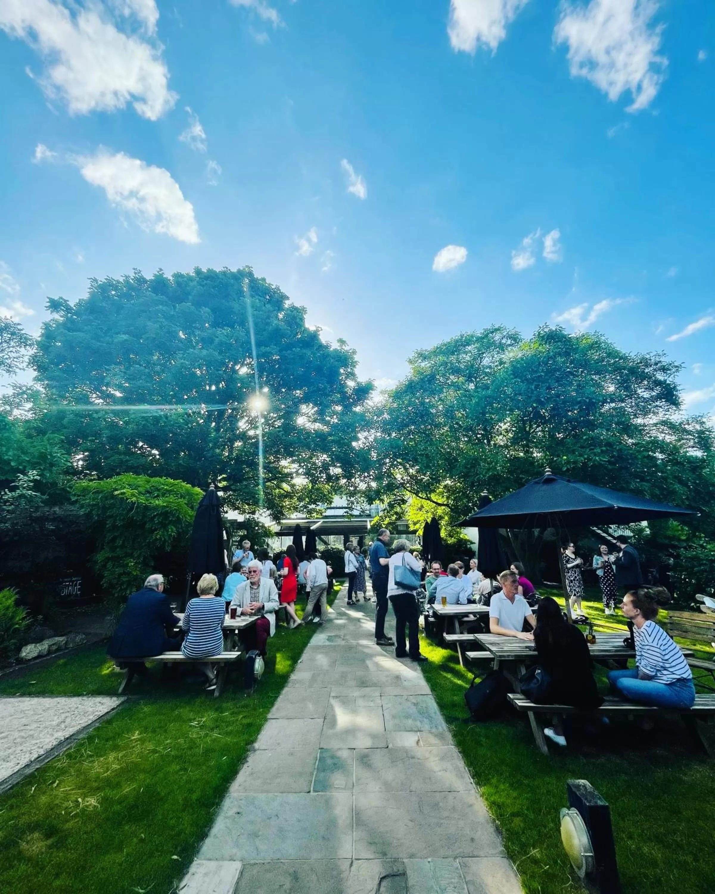 Garden in The Georgian Townhouse
