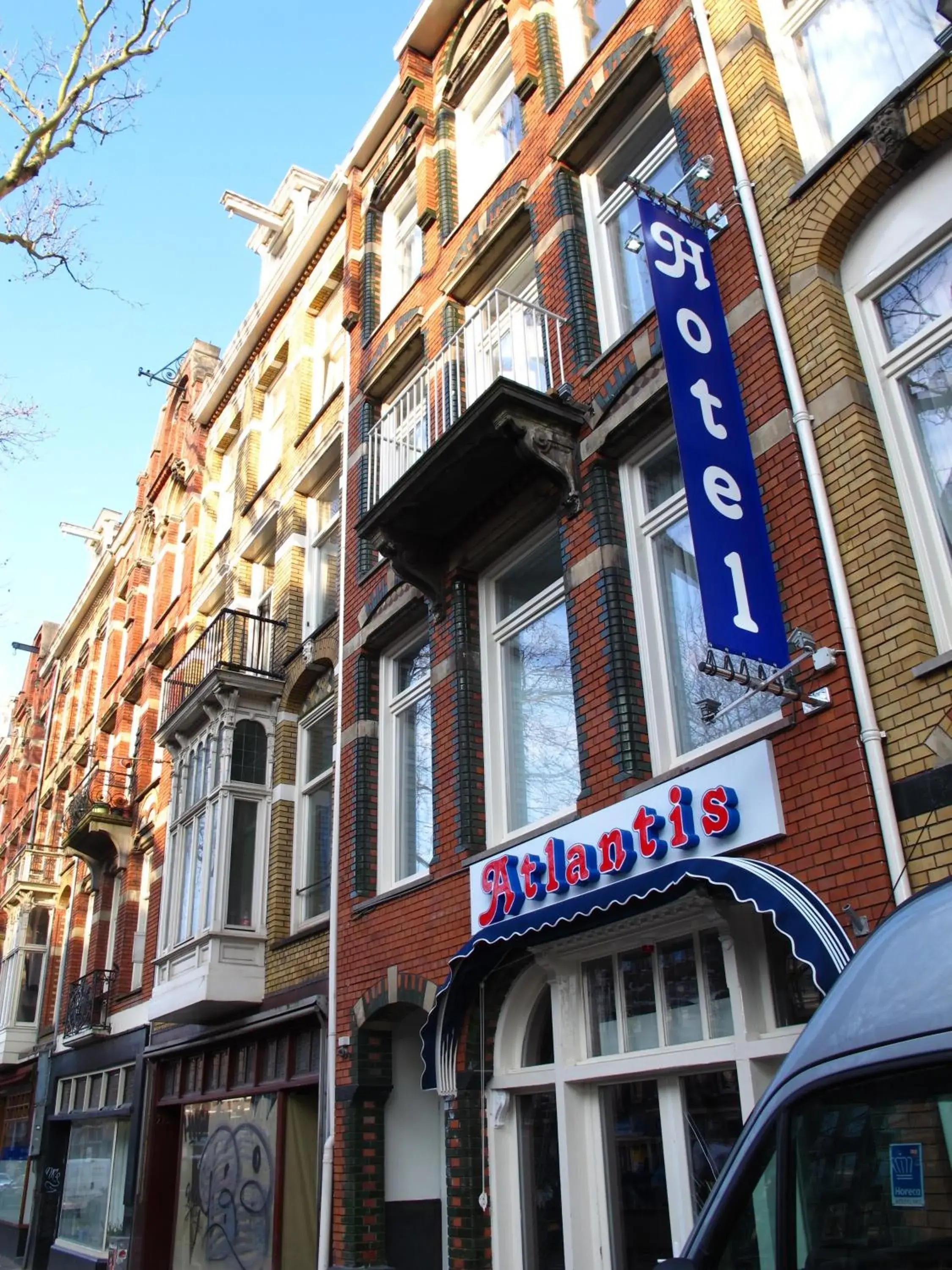 Facade/entrance, Property Building in Hotel Atlantis Amsterdam