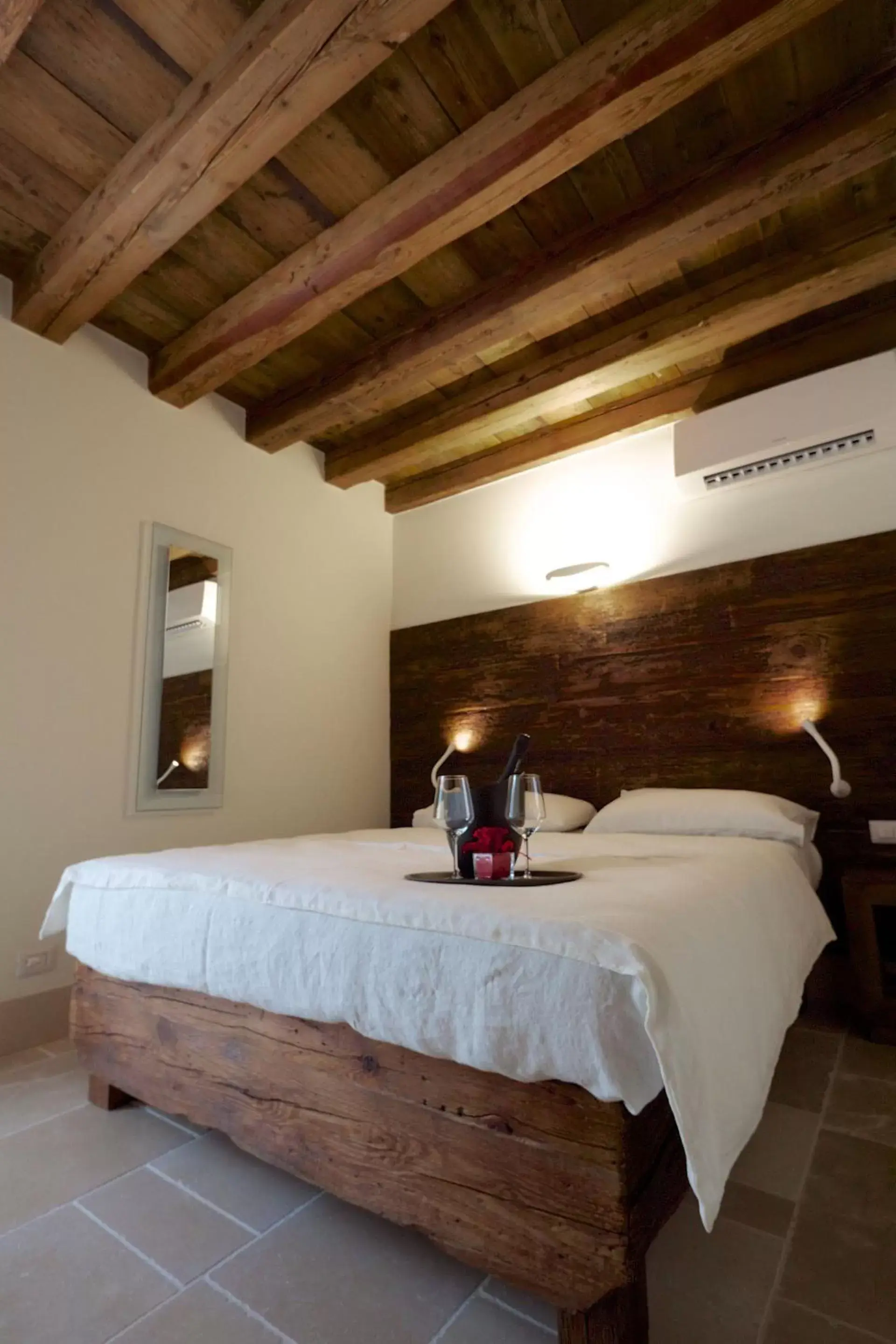 Bed in Hotel Antica Abbazia