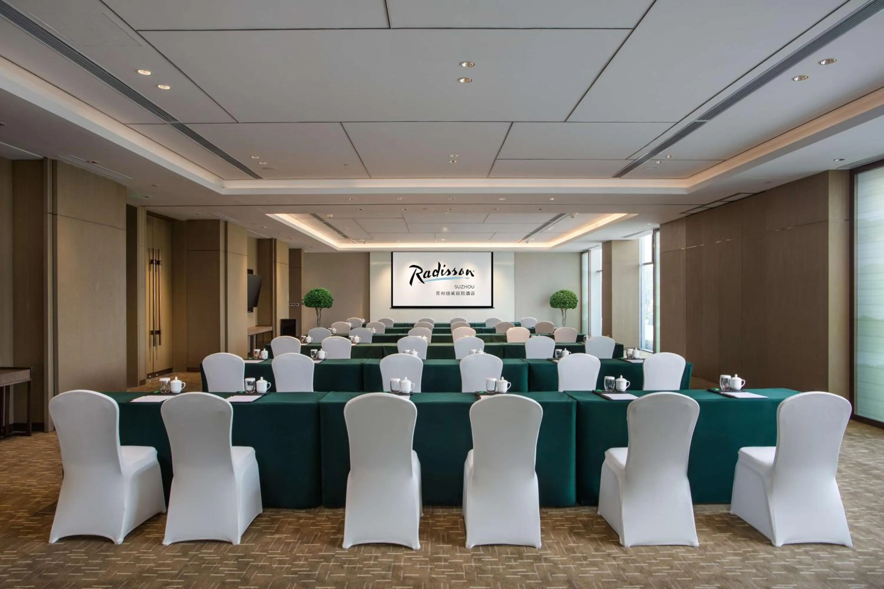 On site in Radisson Suzhou