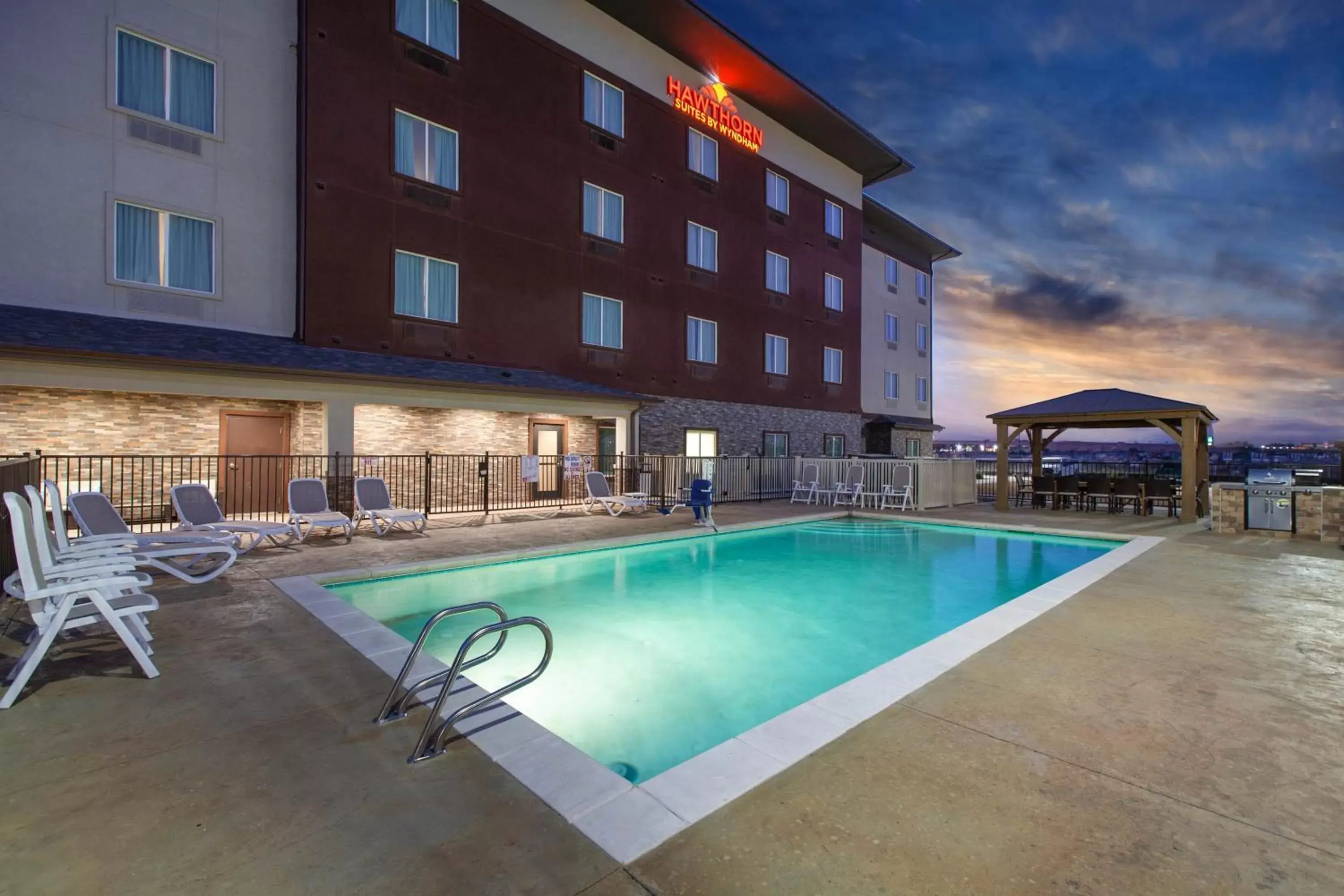 Swimming Pool in Hawthorn Suites By Wyndham Odessa