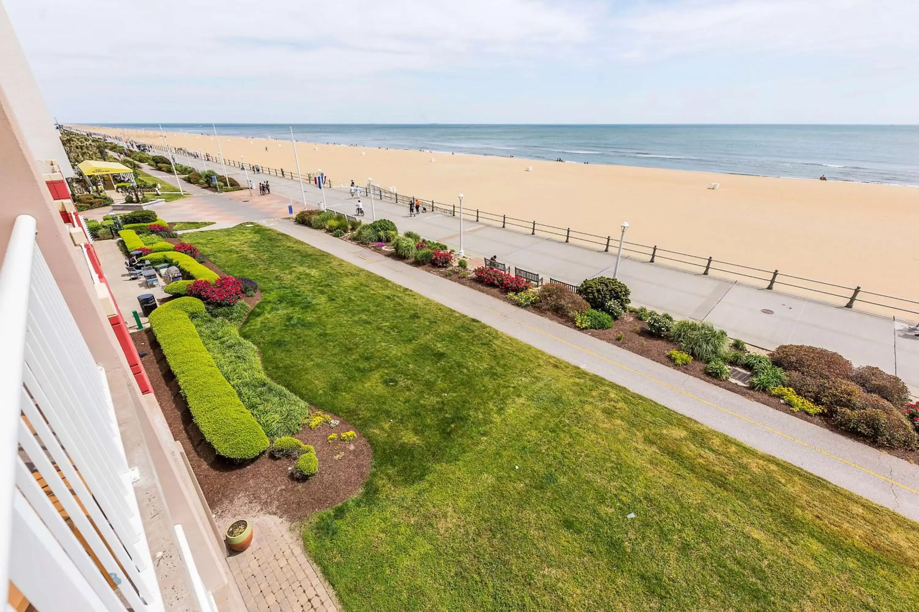 View (from property/room), Bird's-eye View in Hampton Inn Virginia Beach Oceanfront North