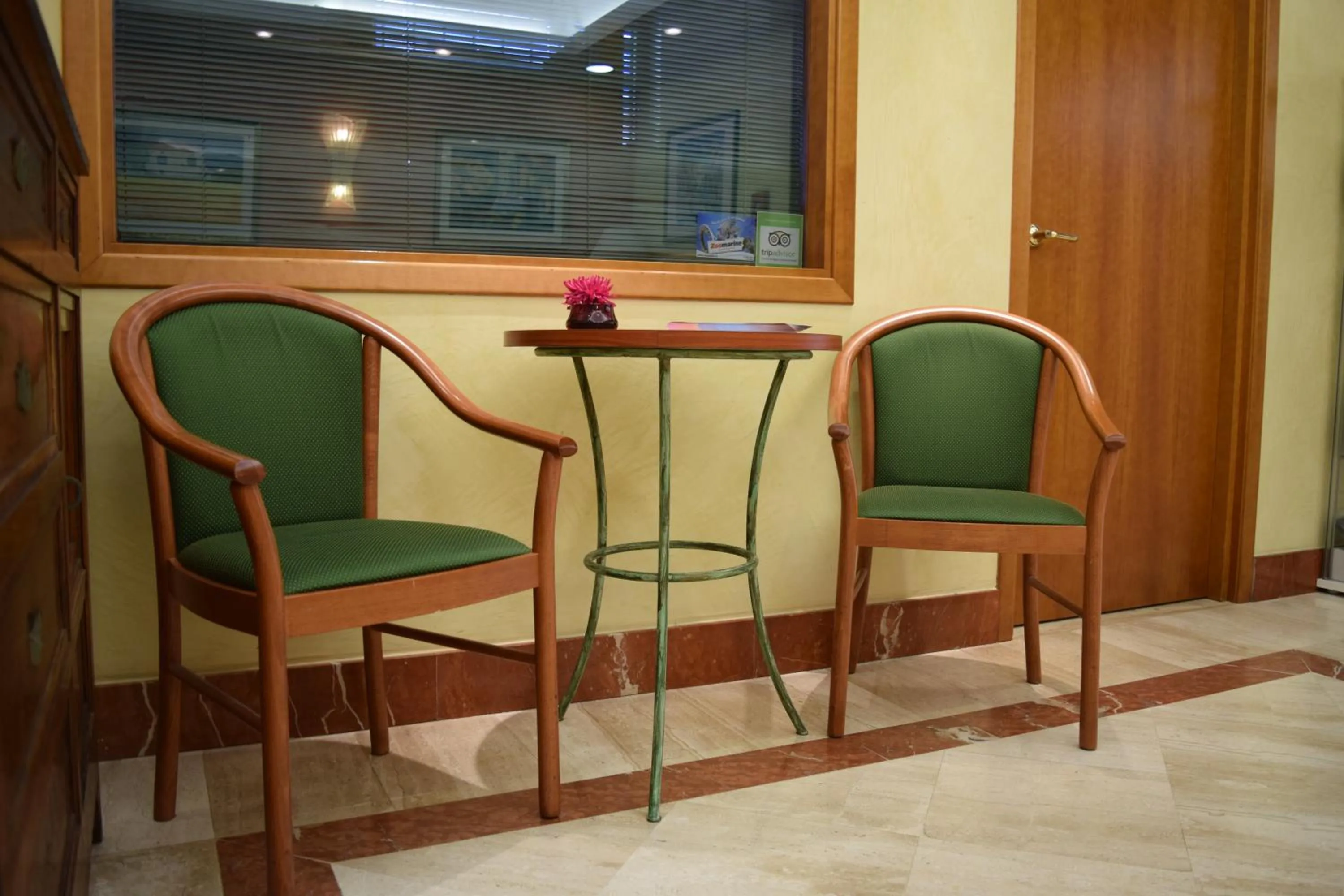 Lobby or reception in Hotel President Pomezia