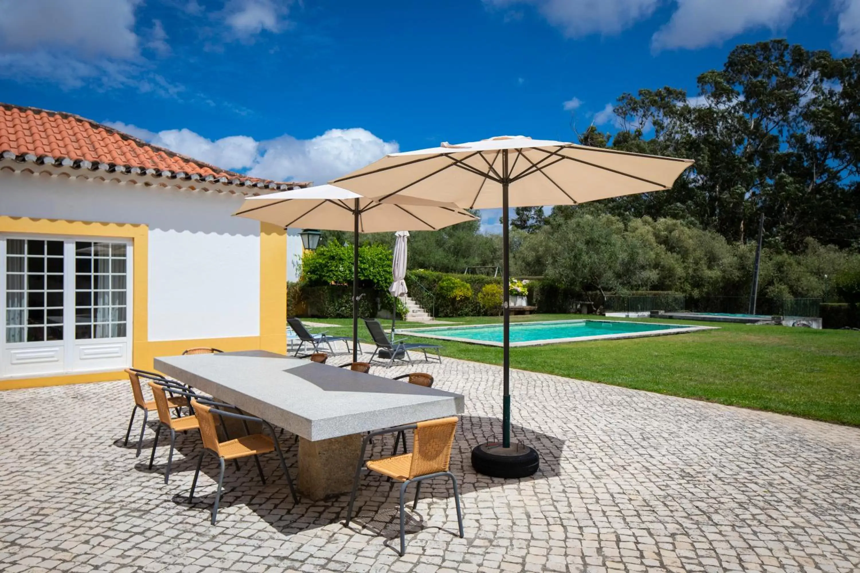 Patio in Quinta do Pé Descalço Guesthouse Sintra