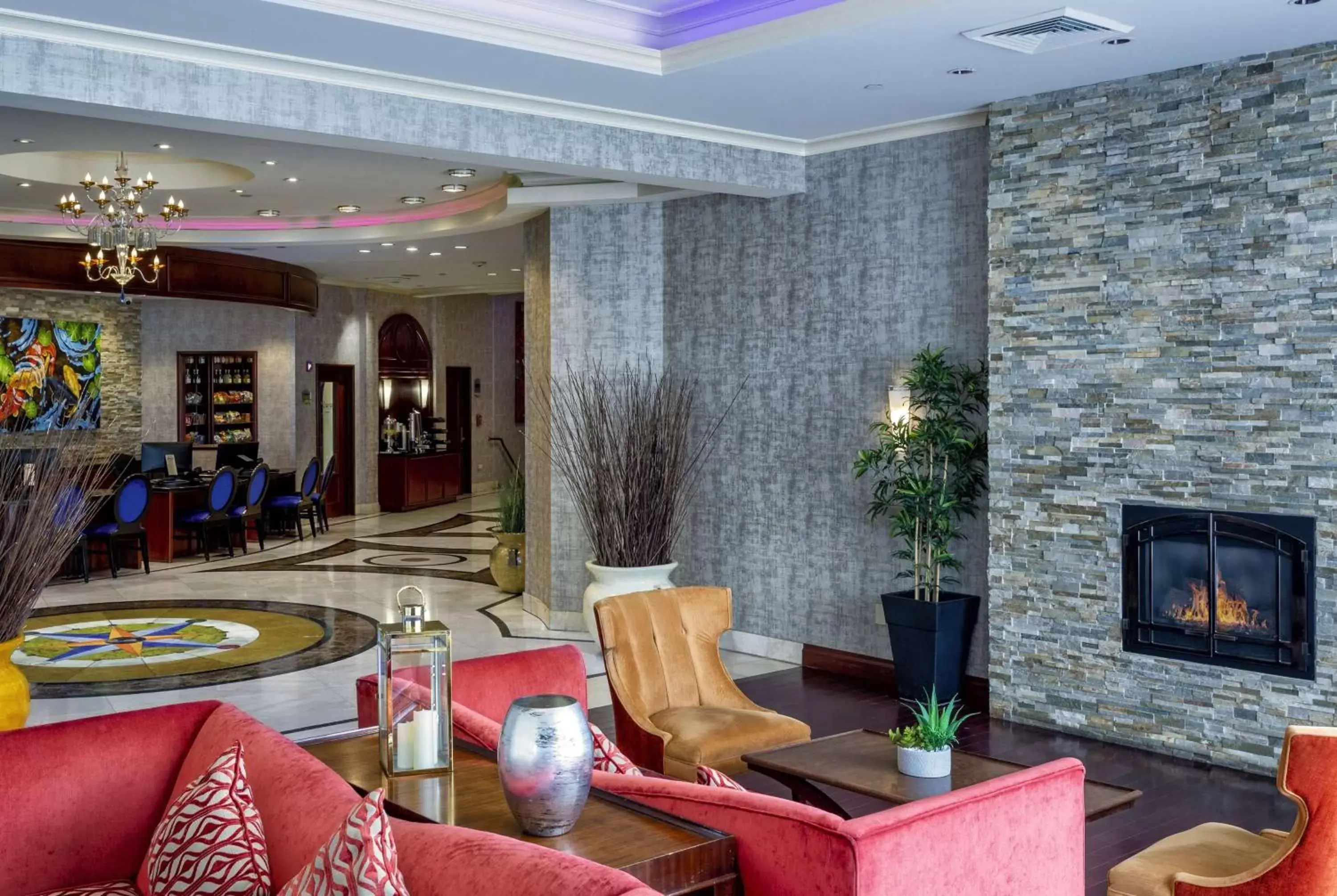 Lobby or reception, Restaurant/Places to Eat in Viana Hotel and Spa, Trademark Collection by Wyndham