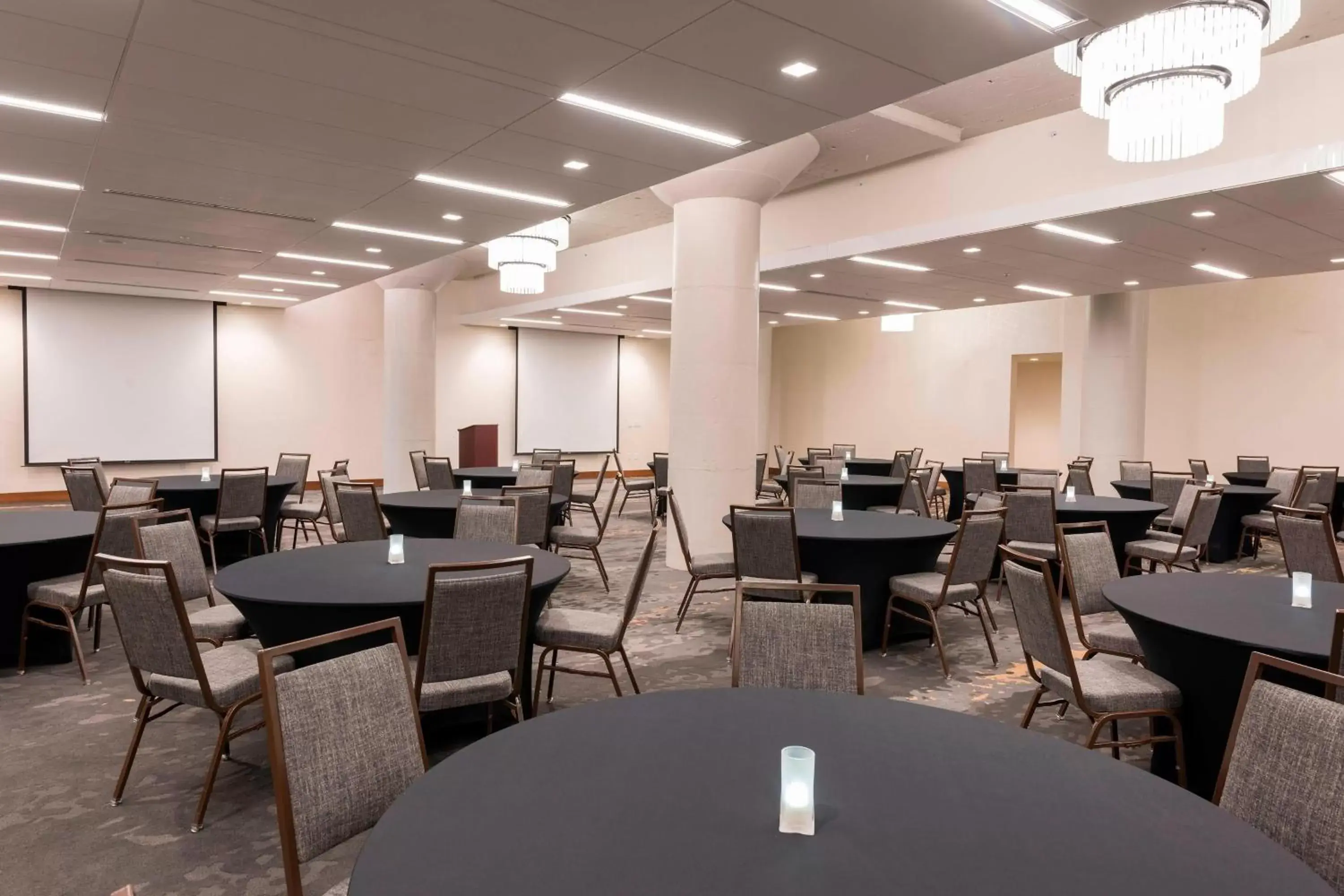 Meeting/conference room, Restaurant/Places to Eat in Courtyard by Marriott Waterloo Cedar Falls