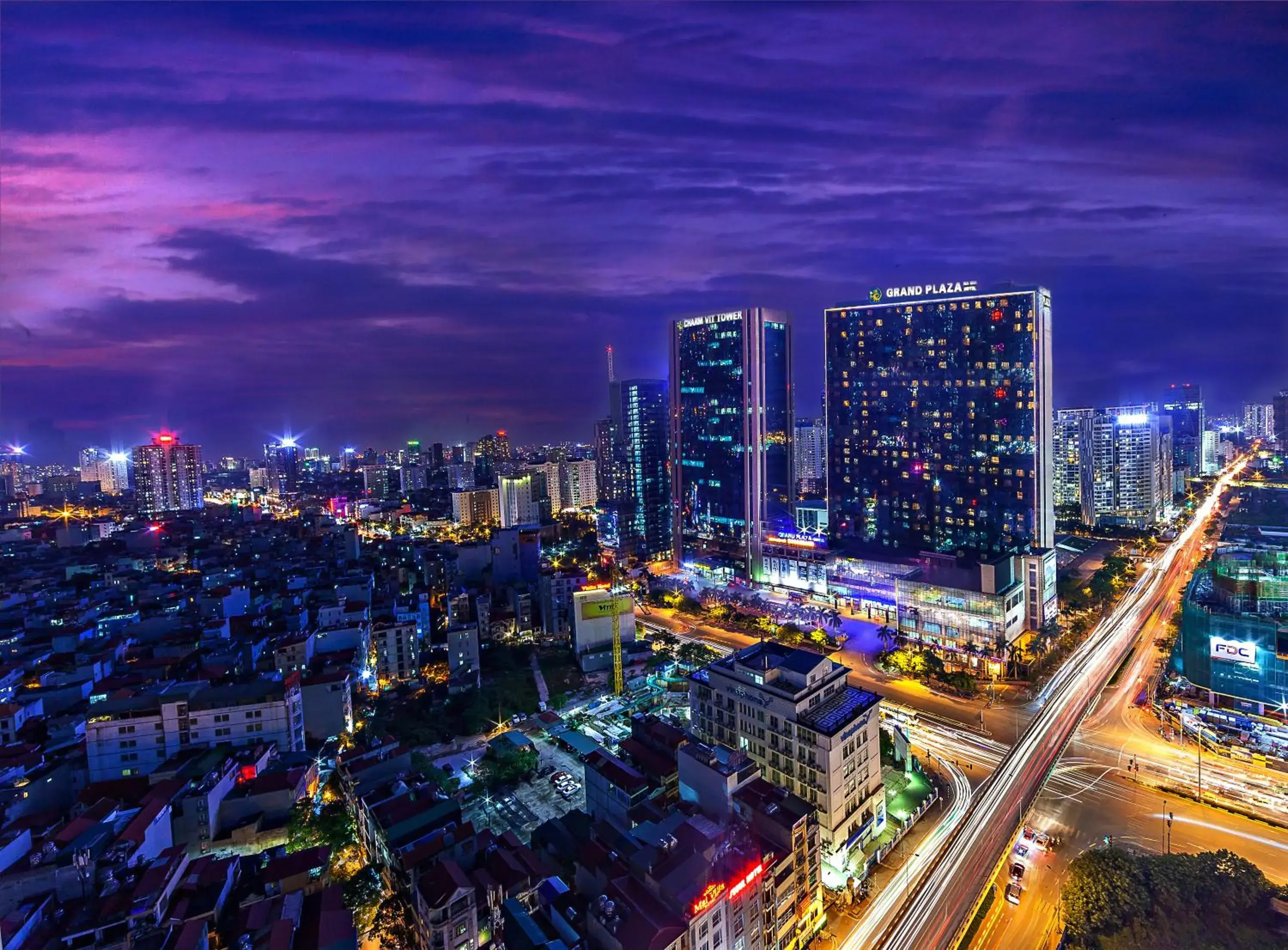 View (from property/room), Bird's-eye View in Grand Plaza Hanoi Hotel