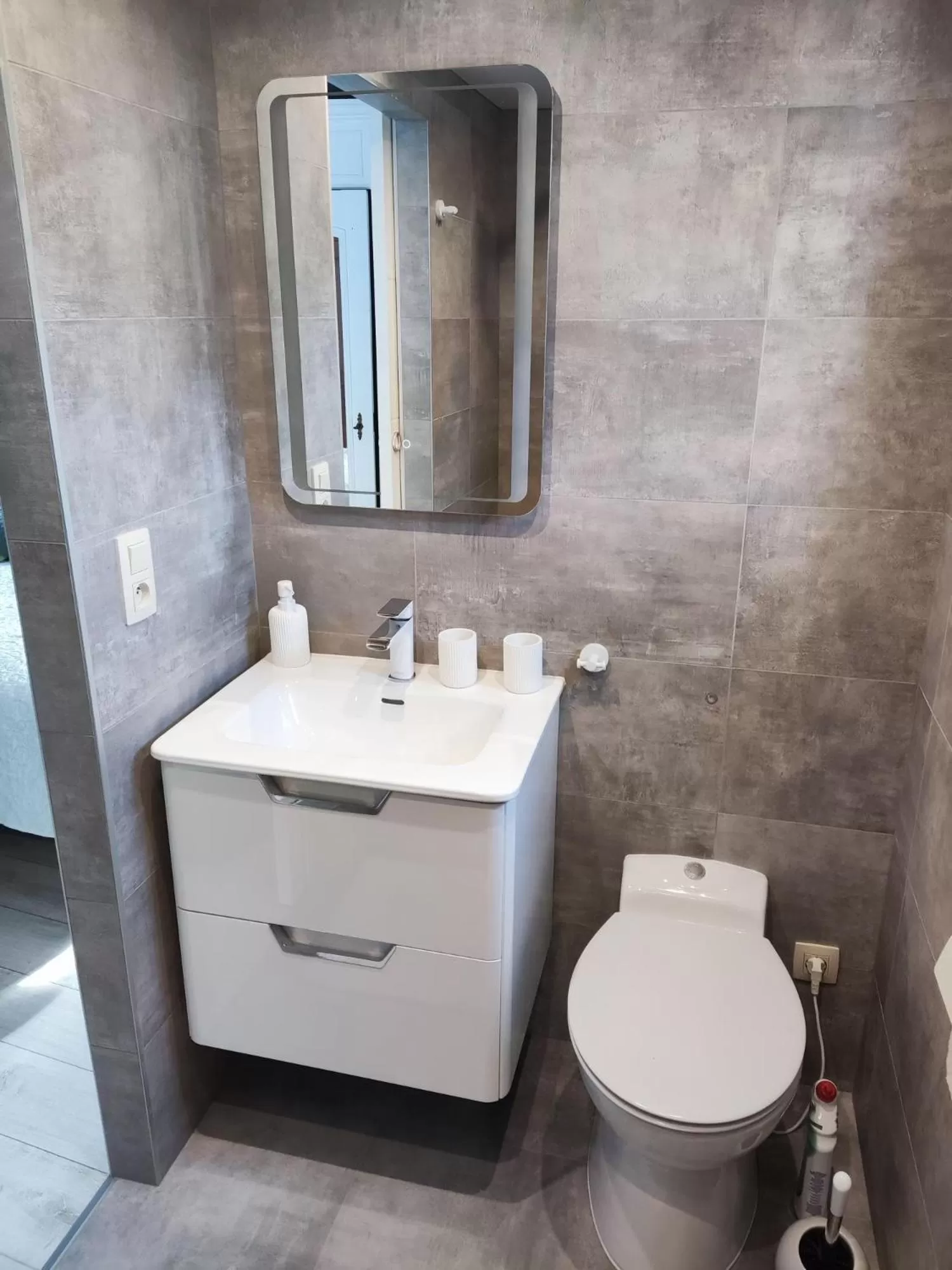 Toilet in B&B La maison de Régine