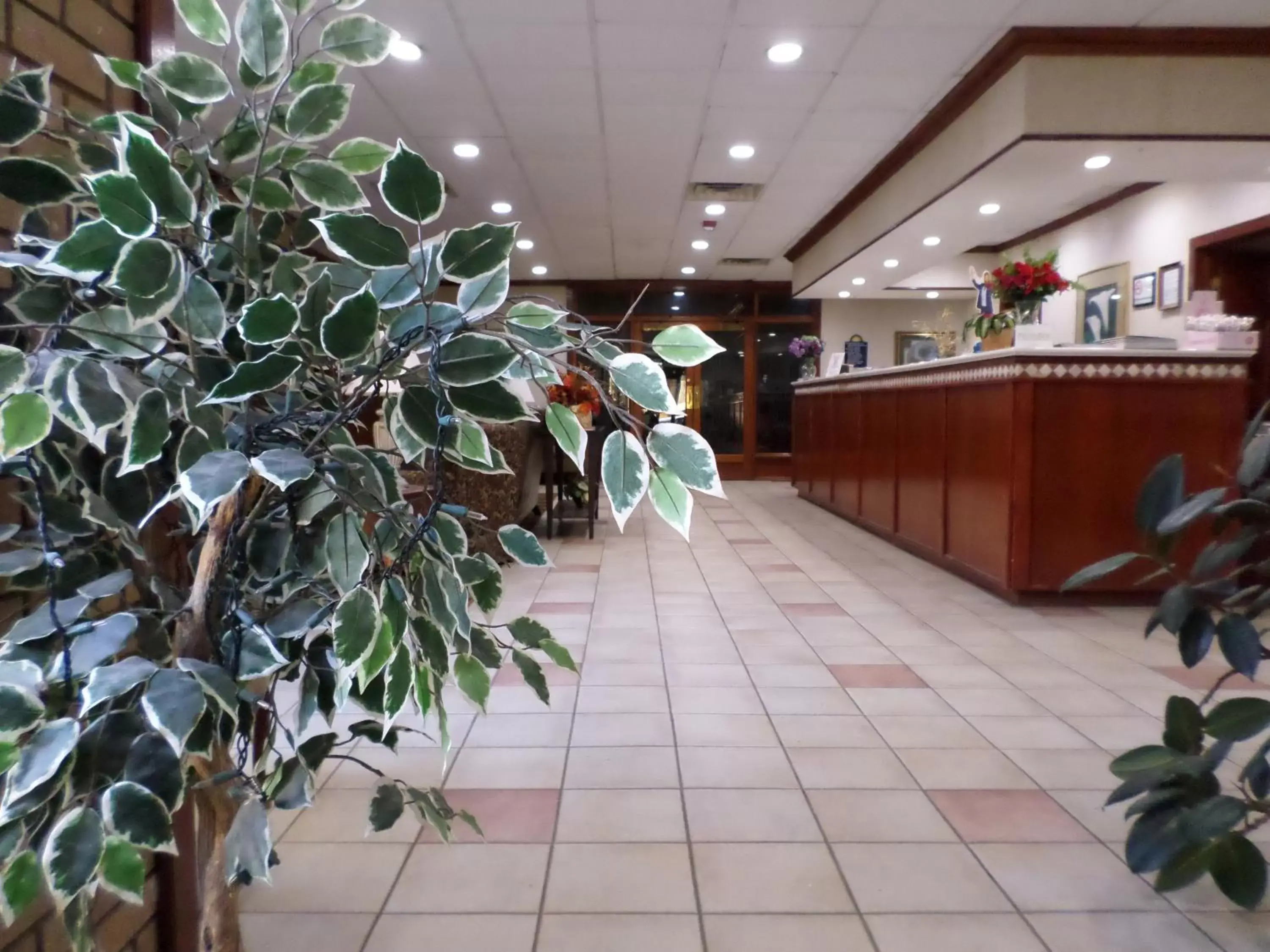 Lobby or reception in Days Inn & Conf Center by Wyndham Southern Pines Pinehurst Lobby or reception in Days Inn & Conf Center by Wyndham Southern Pines Pinehurst