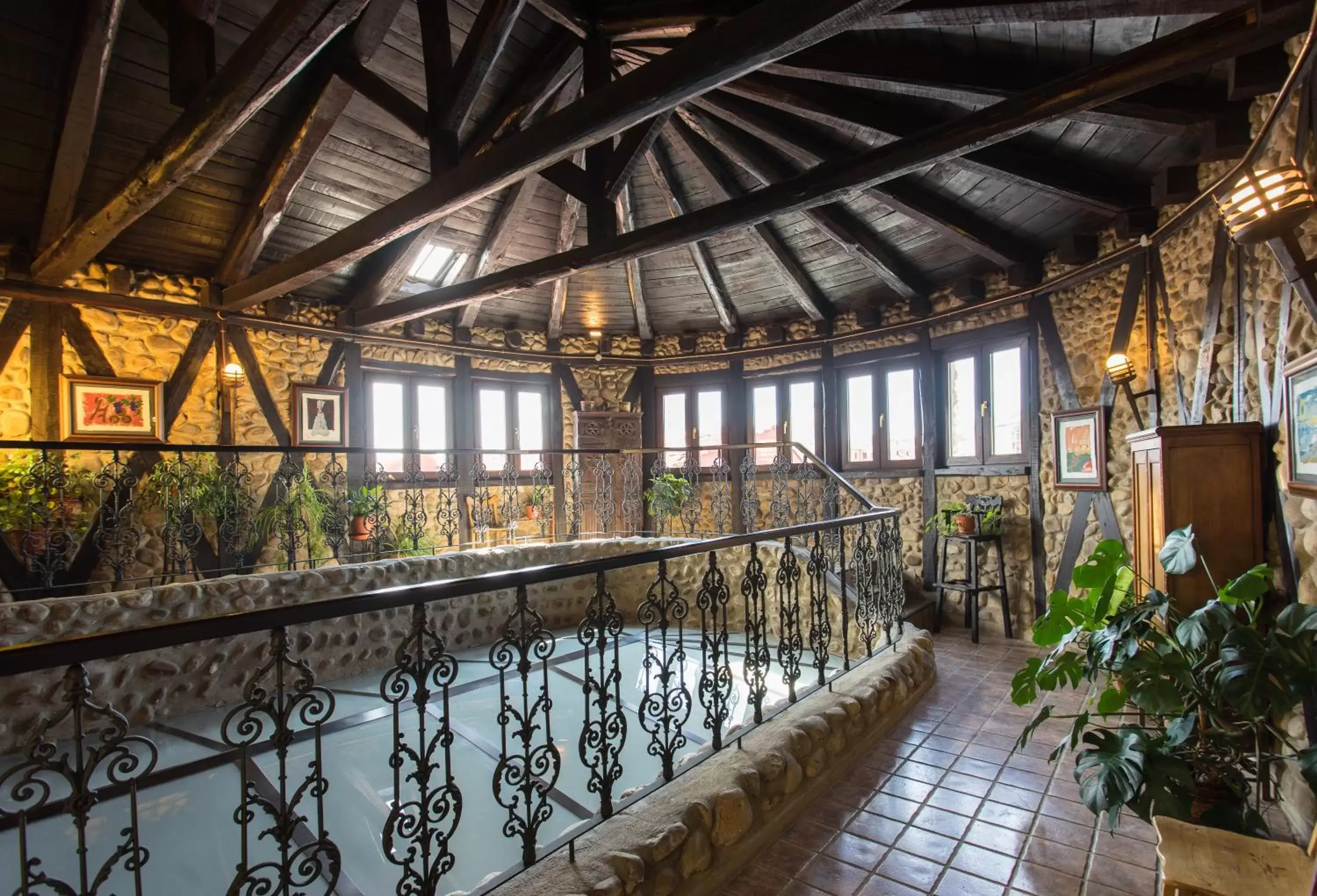 Decorative detail in Hotel La Posada Regia