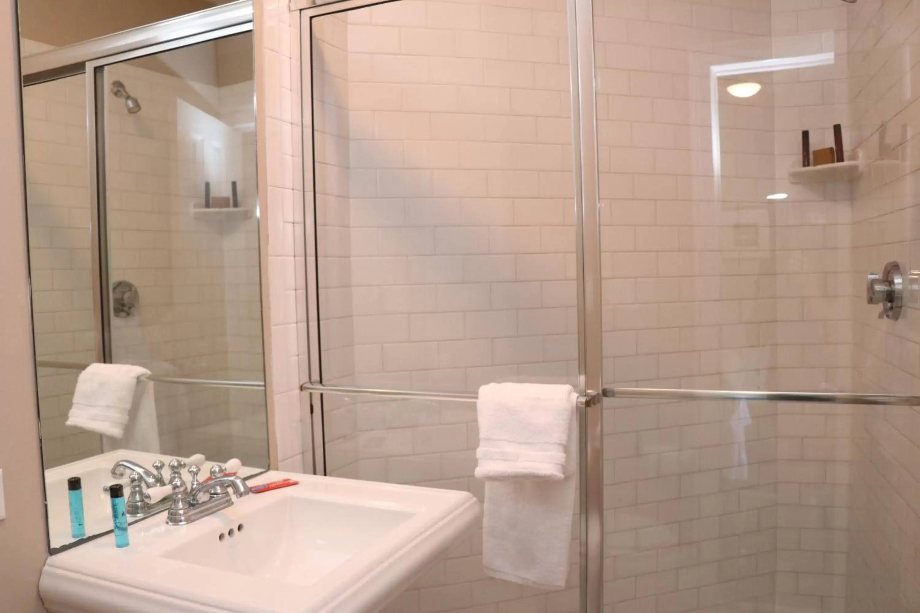Shower, Bathroom in Heart of South End, Convenient, Comfy Studio #22