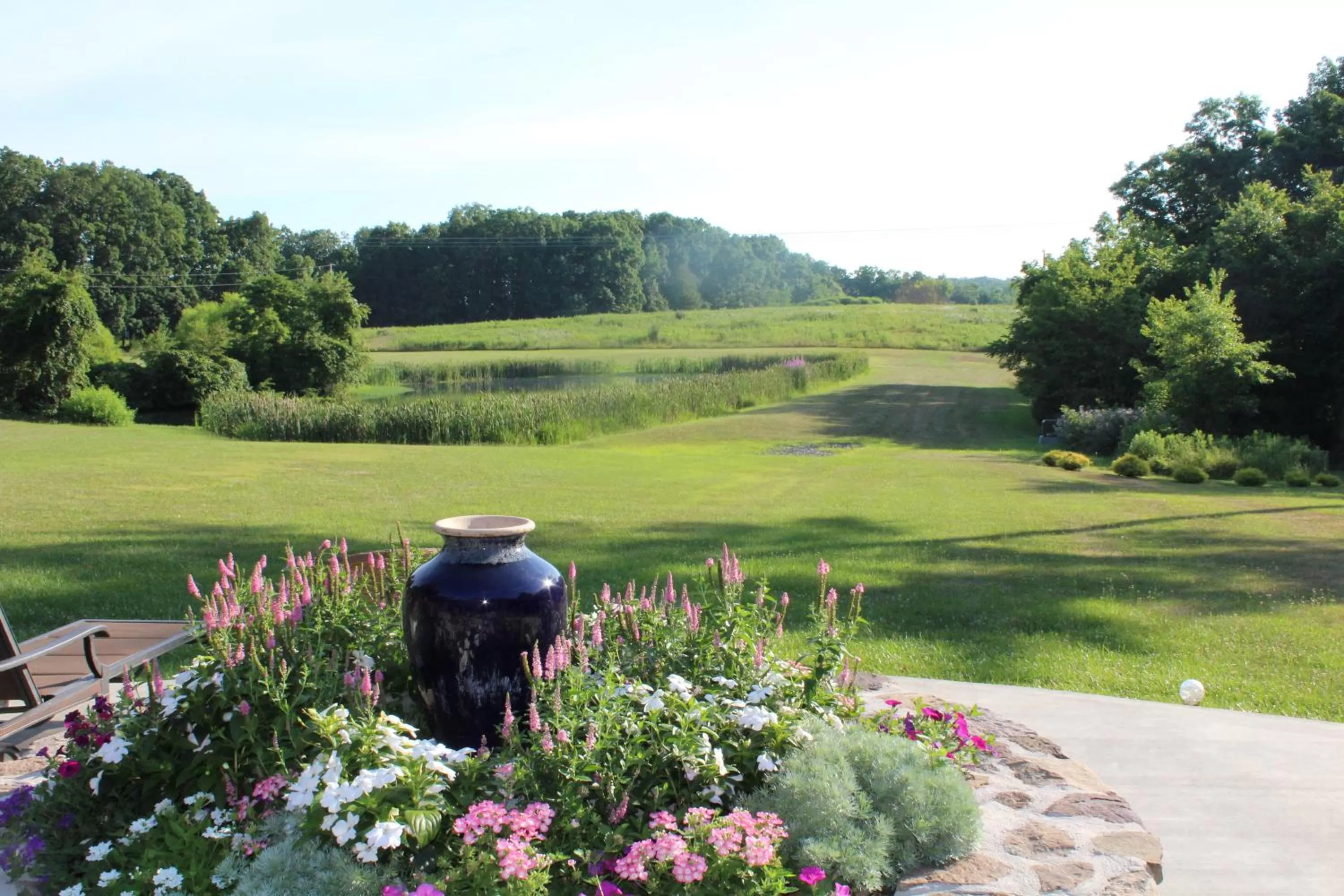 Garden view, Garden in The Inn at White Oak