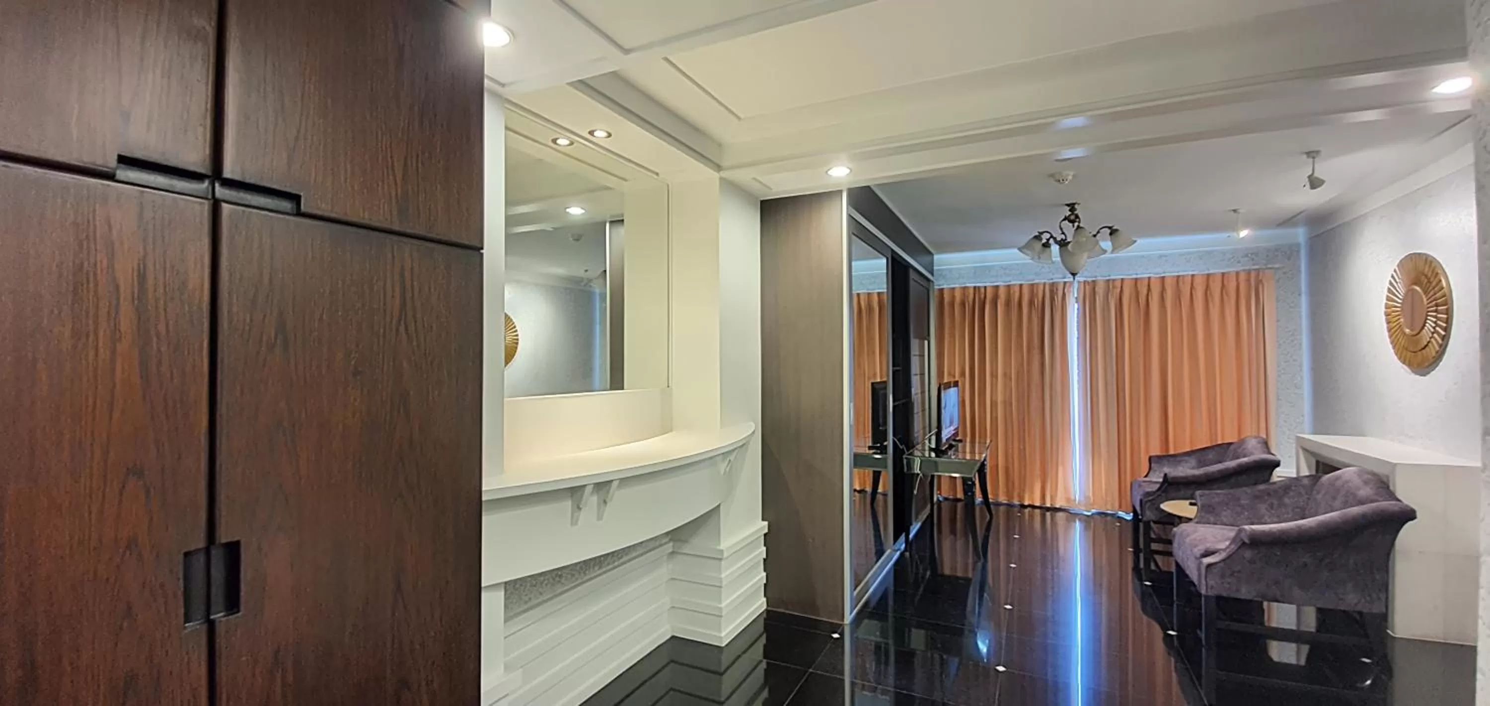 Living room, Bed in Garden Sea View Resort