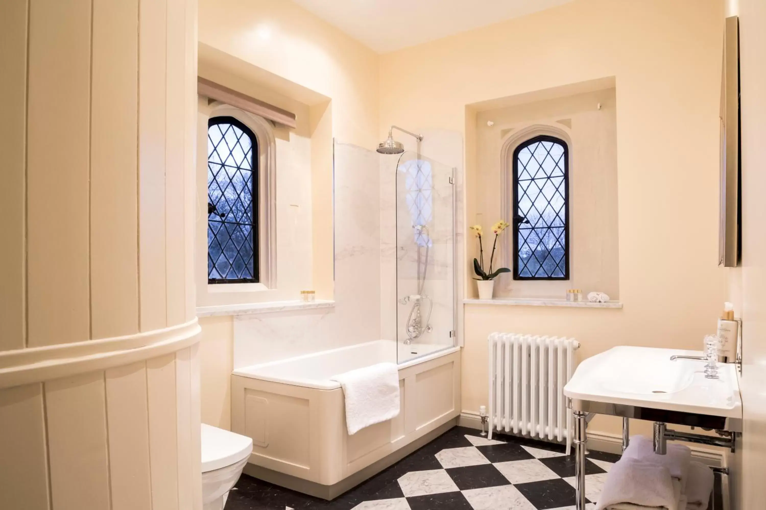 Bathroom in Eastwell Manor, Champneys Hotel & Spa Bathroom in Eastwell Manor, Champneys Hotel & Spa