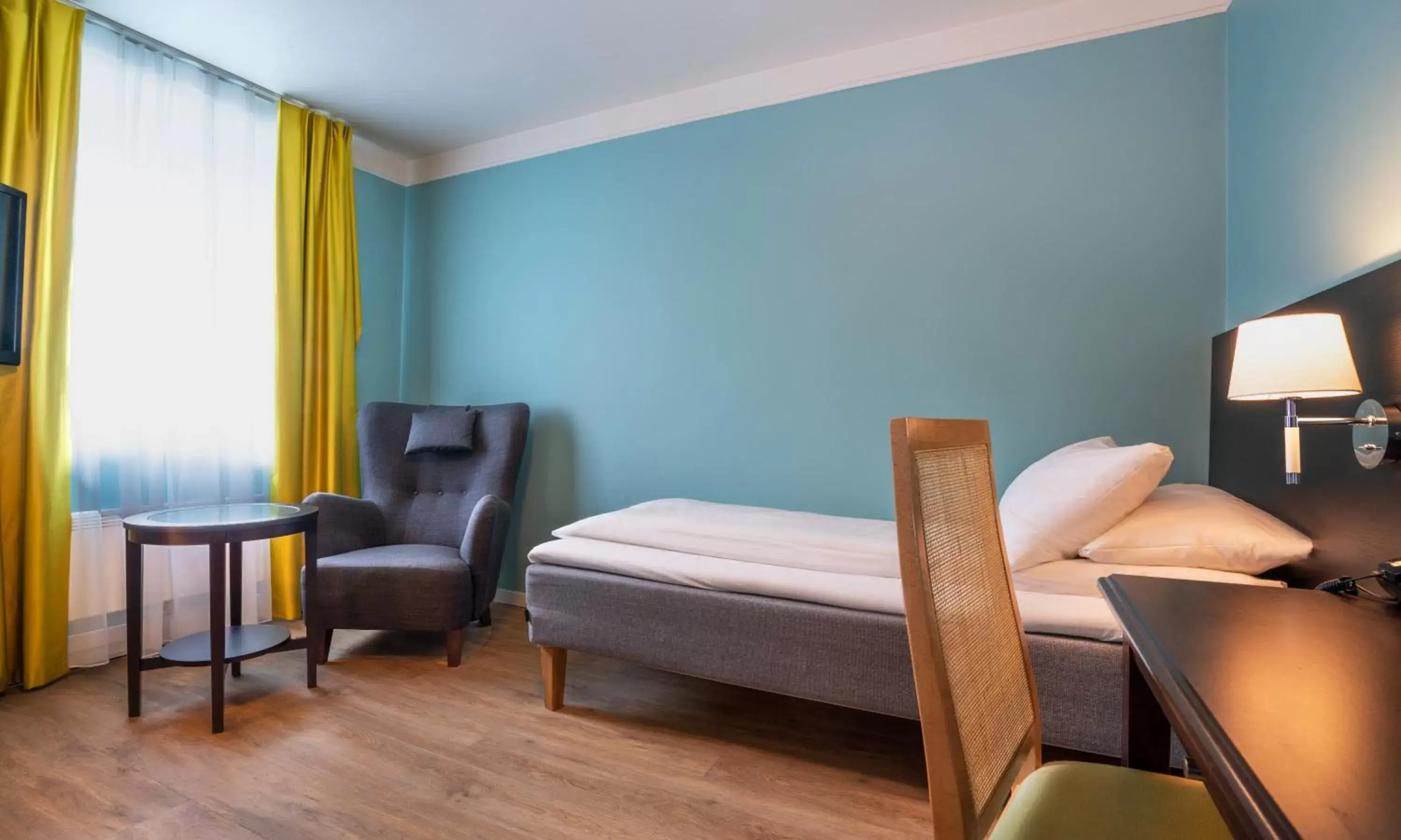 Bed in Thon Hotel Linne Bed in Thon Hotel Linne