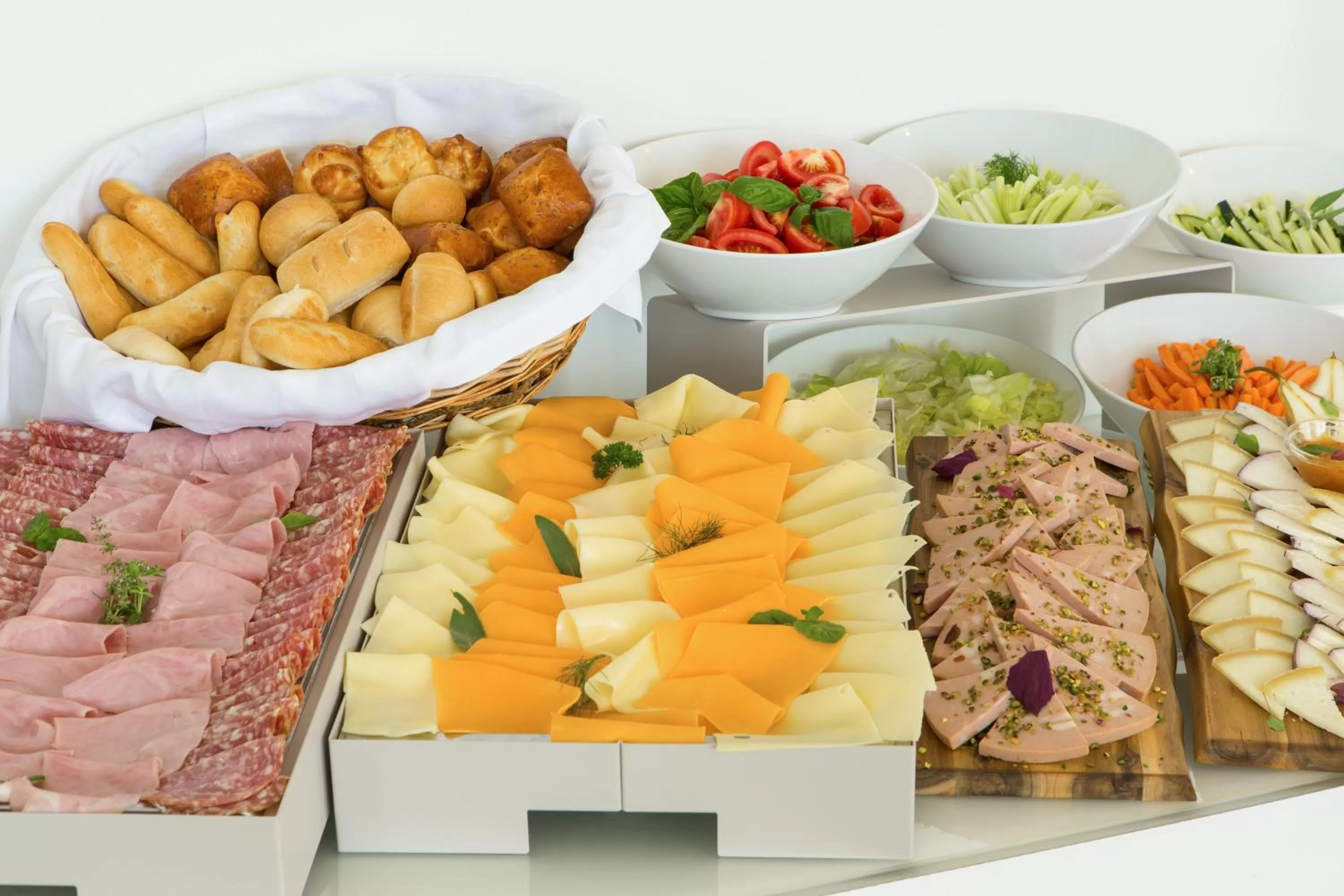 Buffet breakfast in Lloyd's Baia Hotel