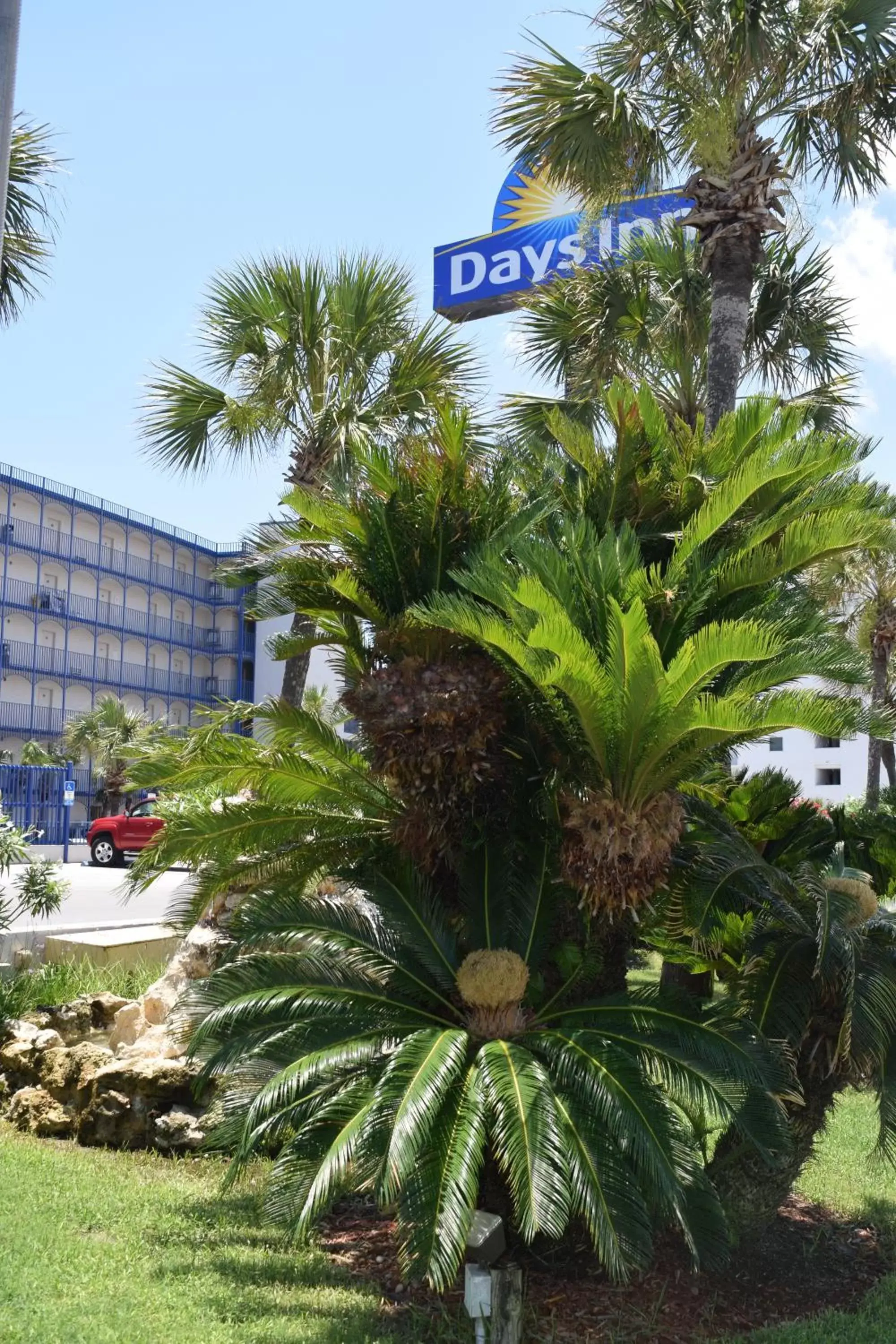 Facade/entrance, Property Building in Days Inn by Wyndham Panama City Beach/Ocean Front