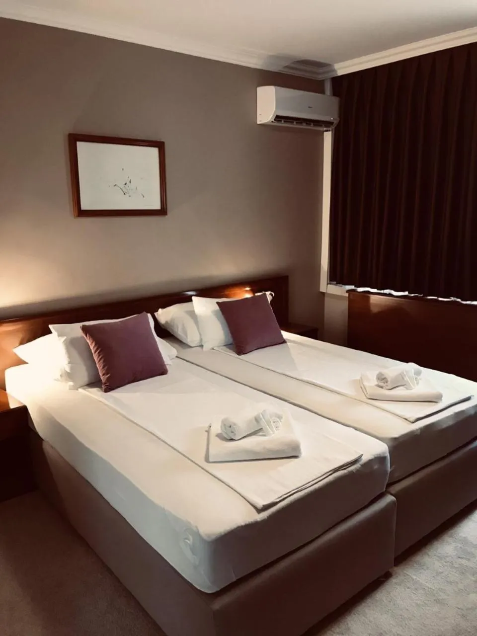 Bed in Hotel Bristol