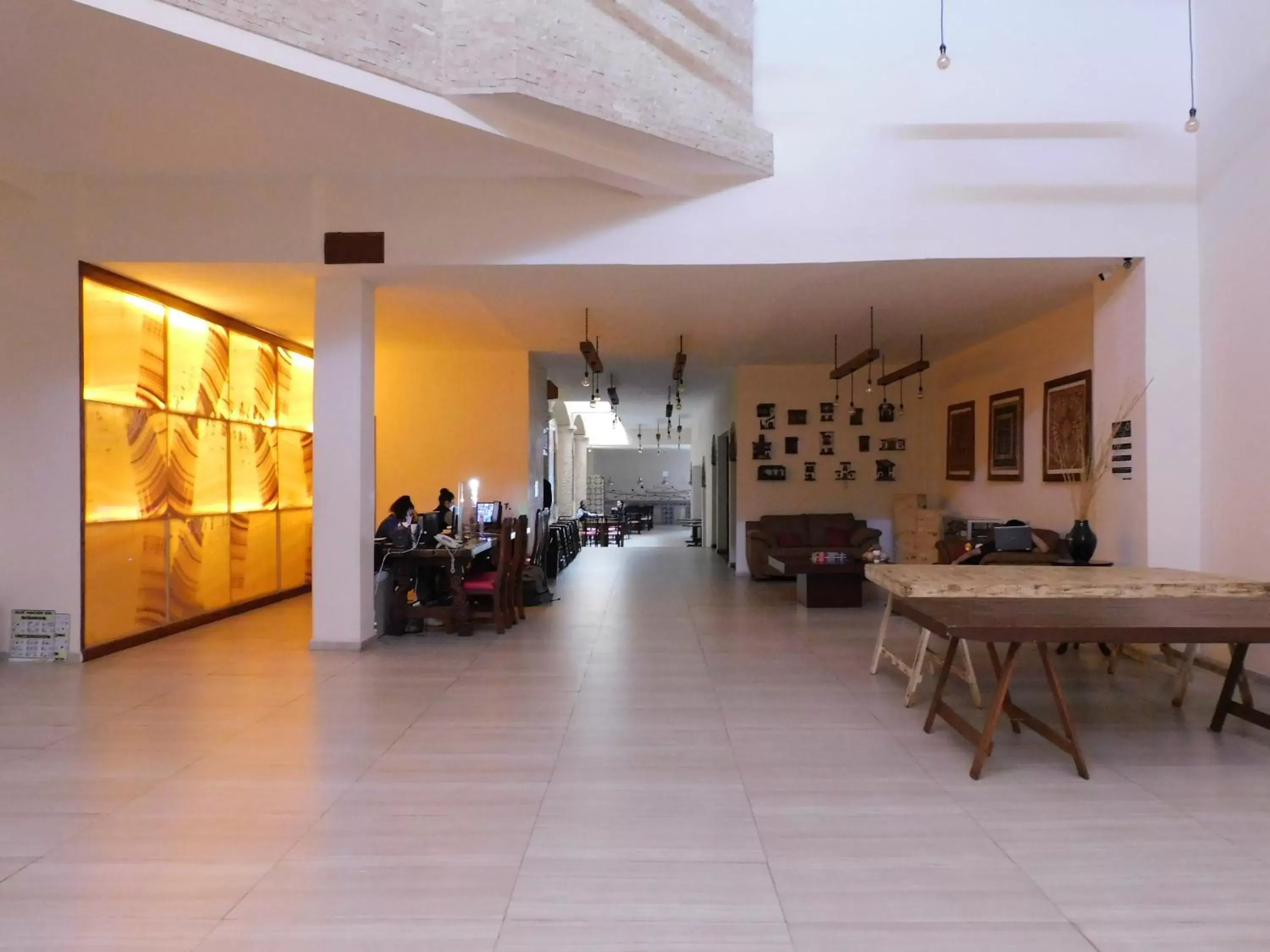 Lobby or reception in Hotel Santa Rosa by Rotamundos