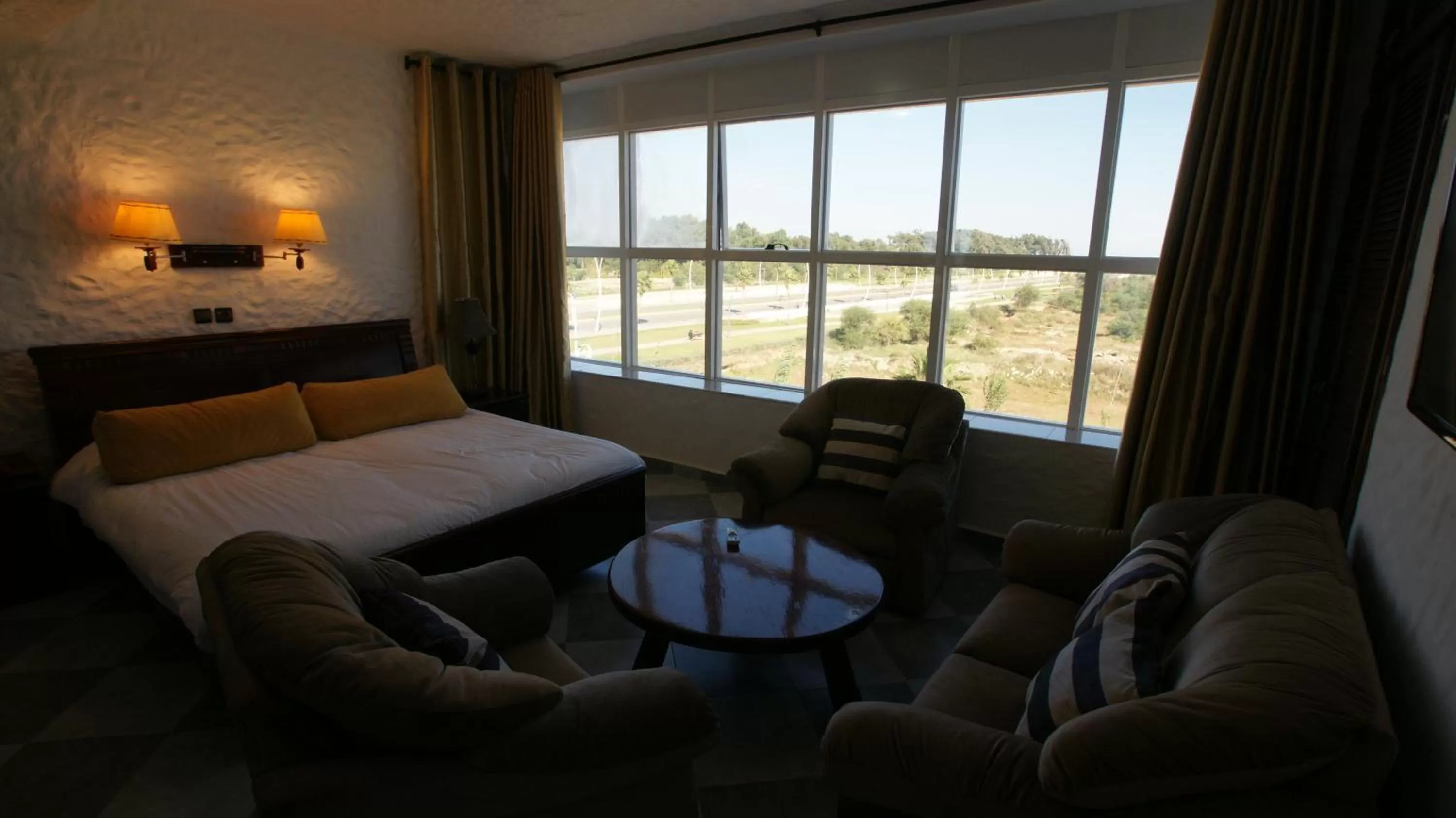 Bed in Hotel Hacienda