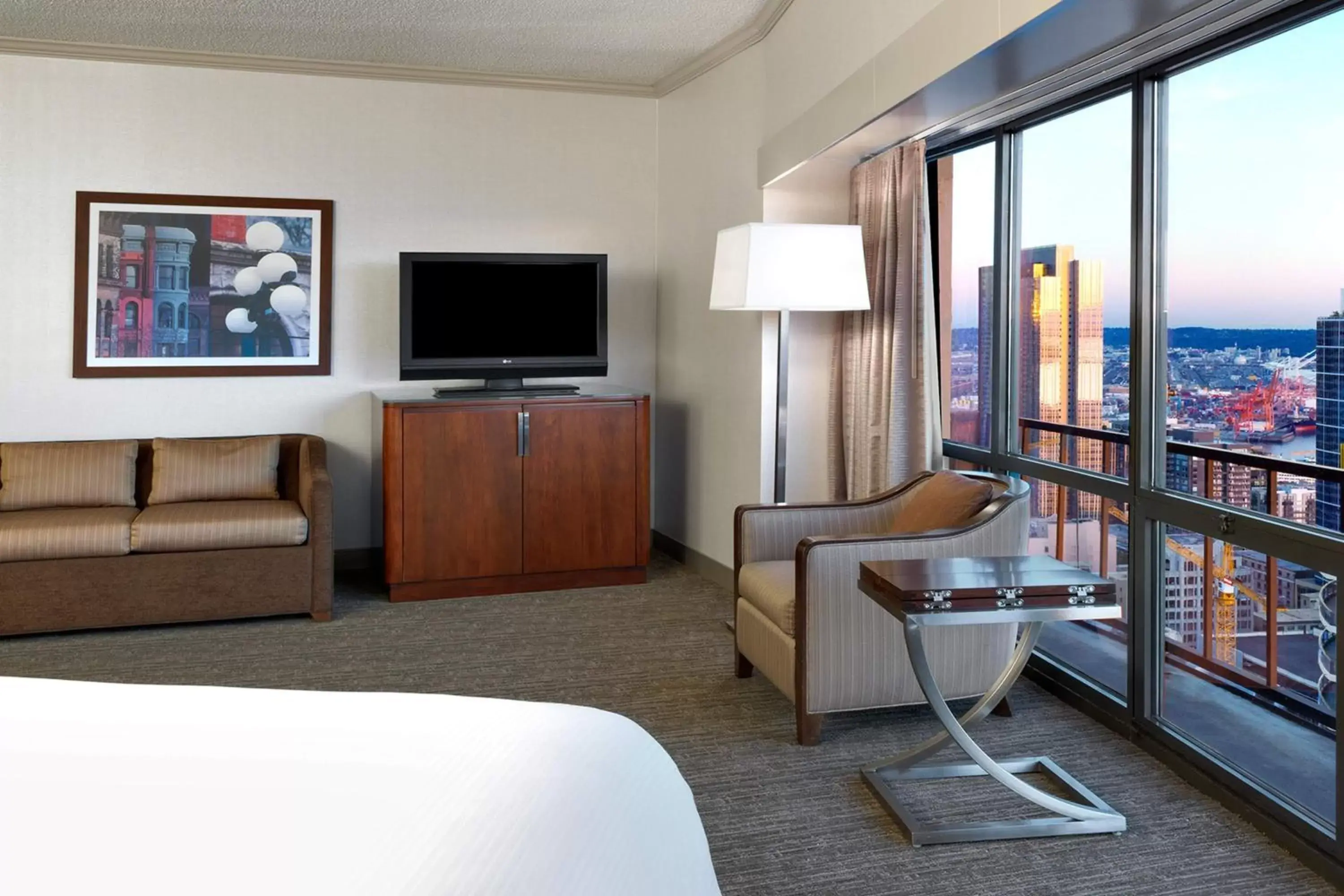 Photo of the whole room, TV/Entertainment Center in The Westin Seattle