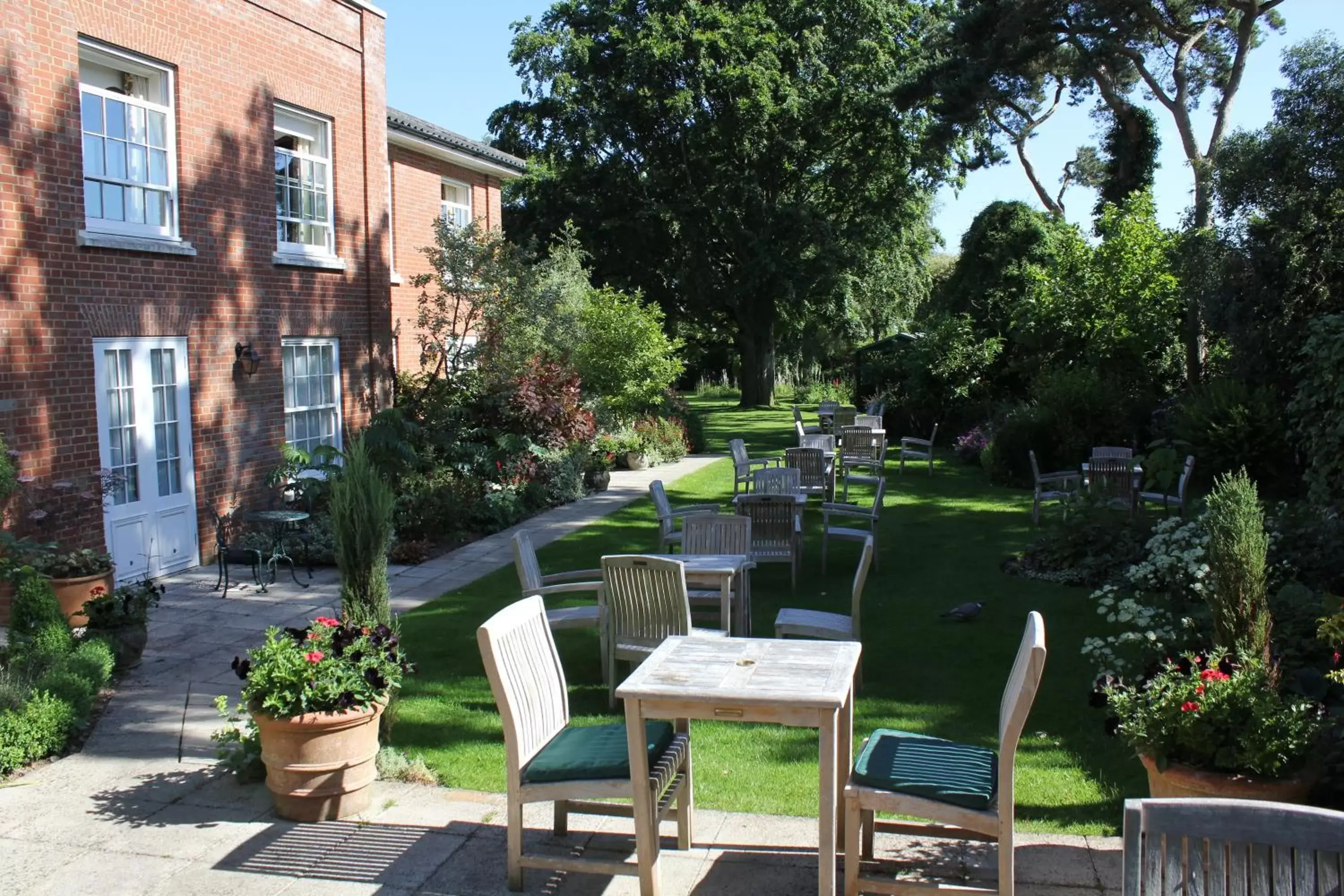 Garden in Beechwood Hotel