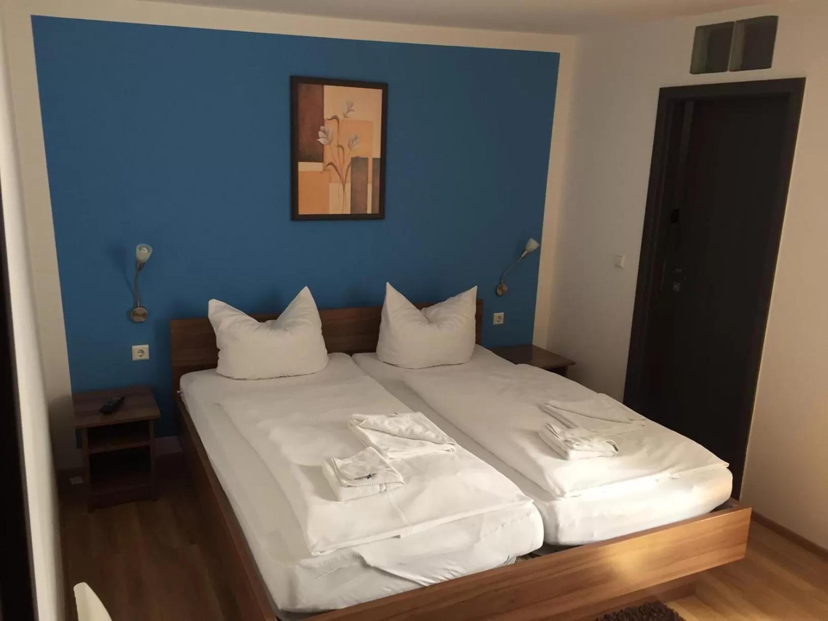 Bed in Hotel Ristorante Rostica