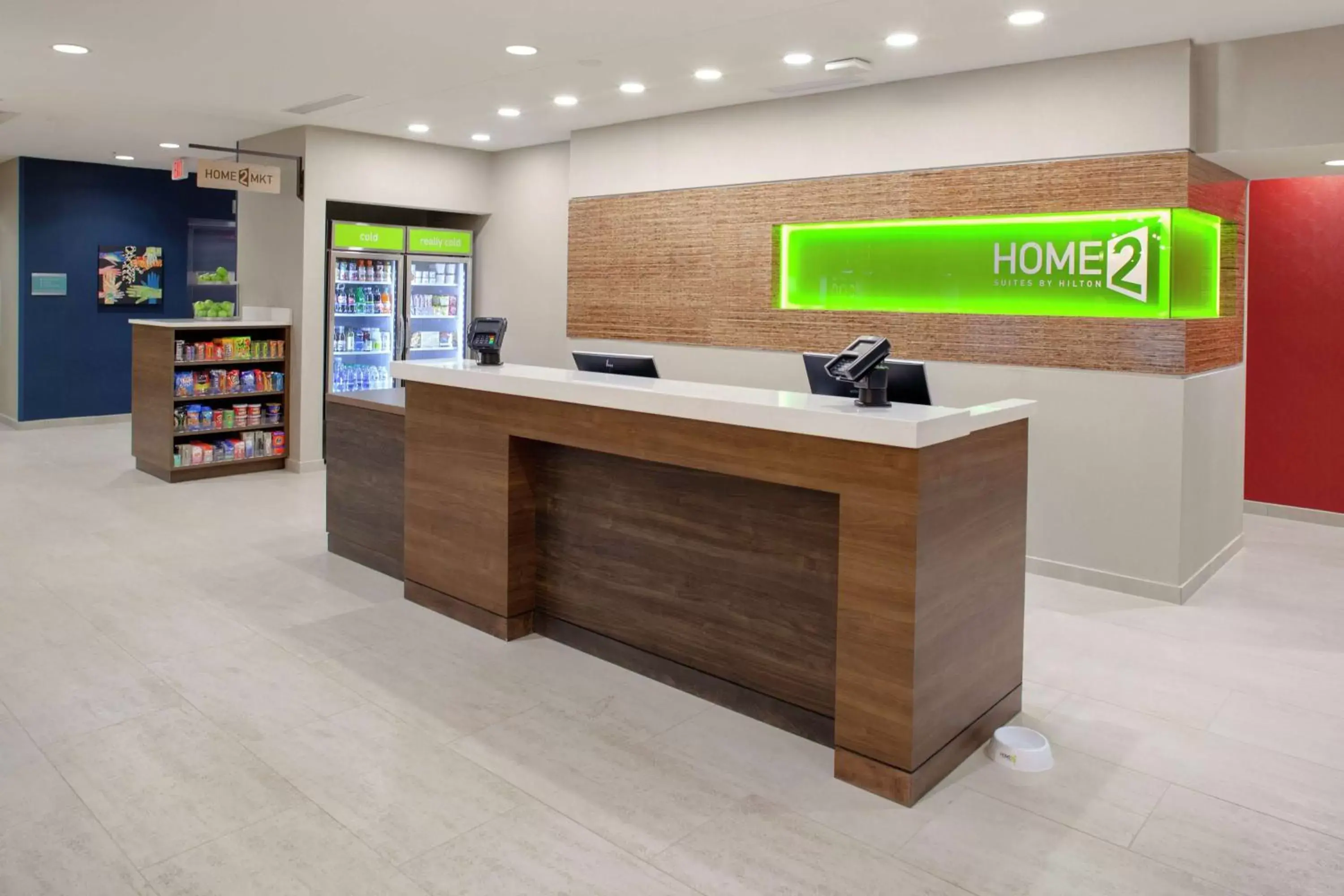 Lobby or reception in Home2 Suites by Hilton Bloomington Lobby or reception in Home2 Suites by Hilton Bloomington