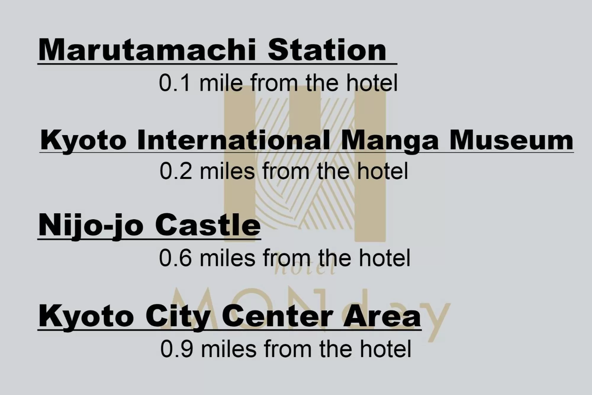 hotel MONday Kyoto Karasuma Nijo
