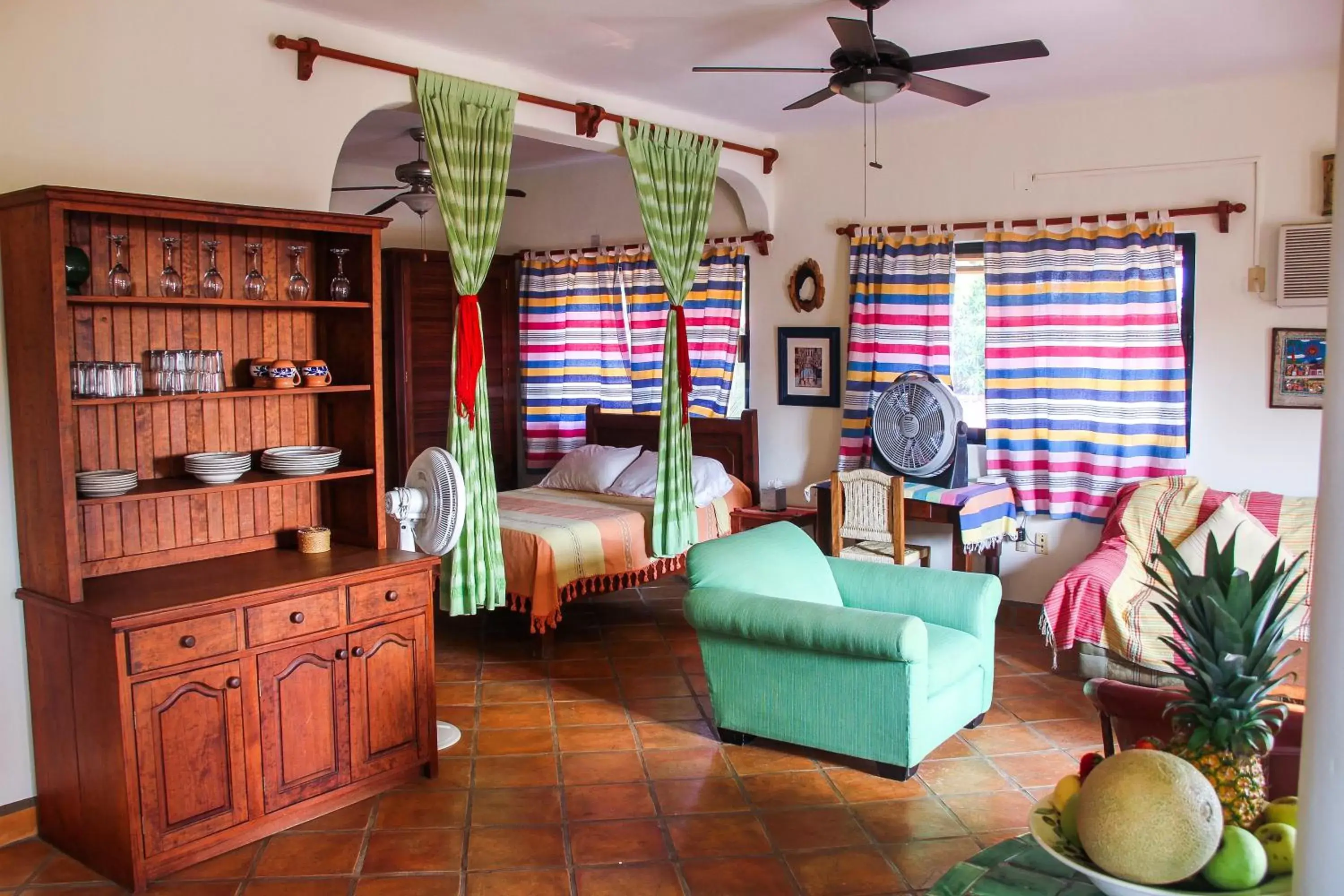 Living room in Hotel Casamar Suites