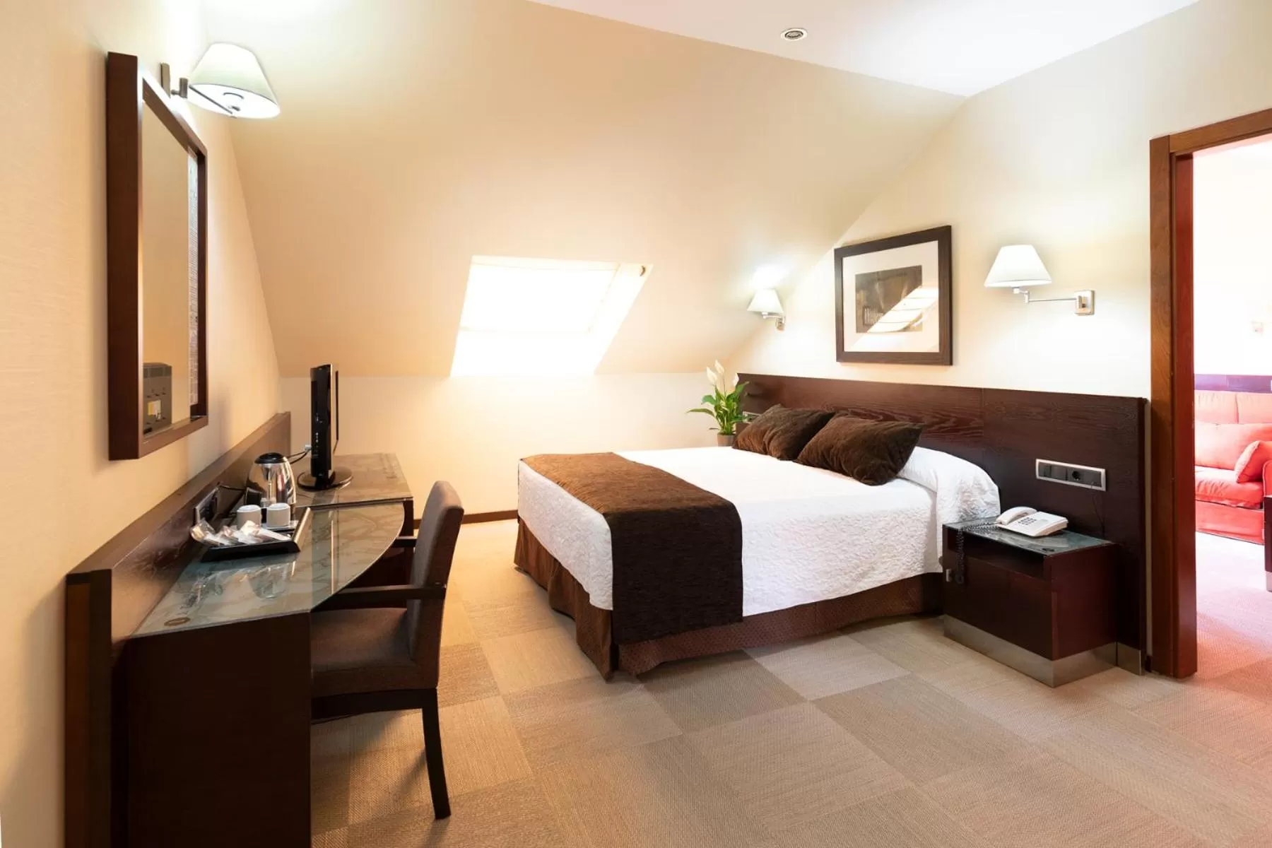 Bed in Hotel San Juan de los Reyes