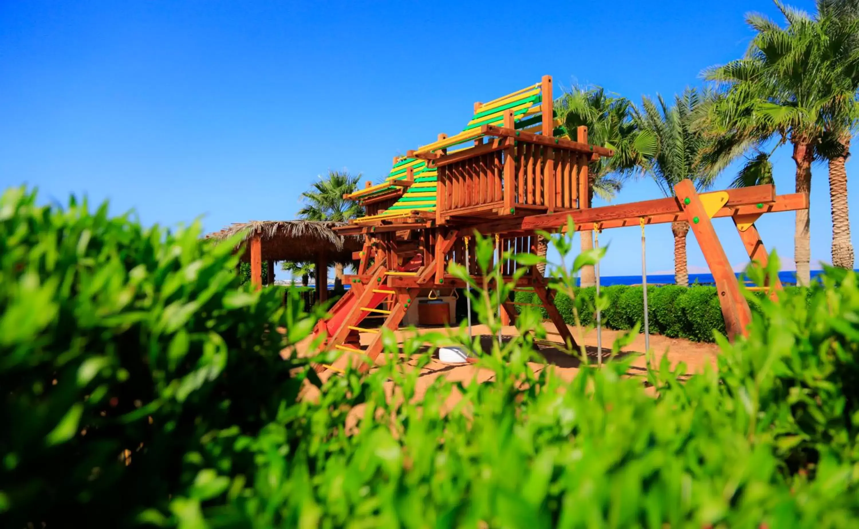 Children play ground, Children's Play Area in Sharm Club Beach Resort