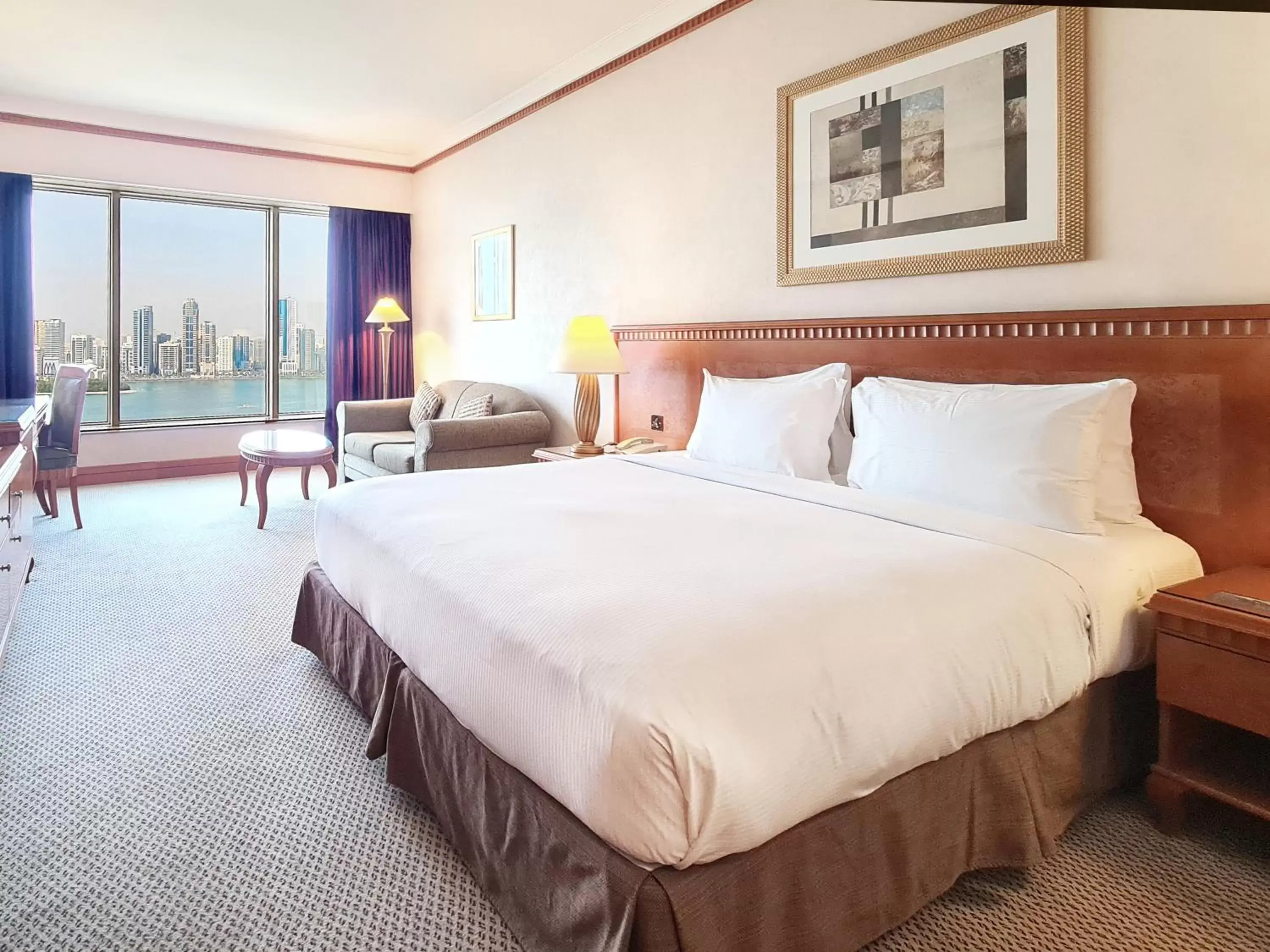 Bedroom, Bed in Corniche Hotel Sharjah