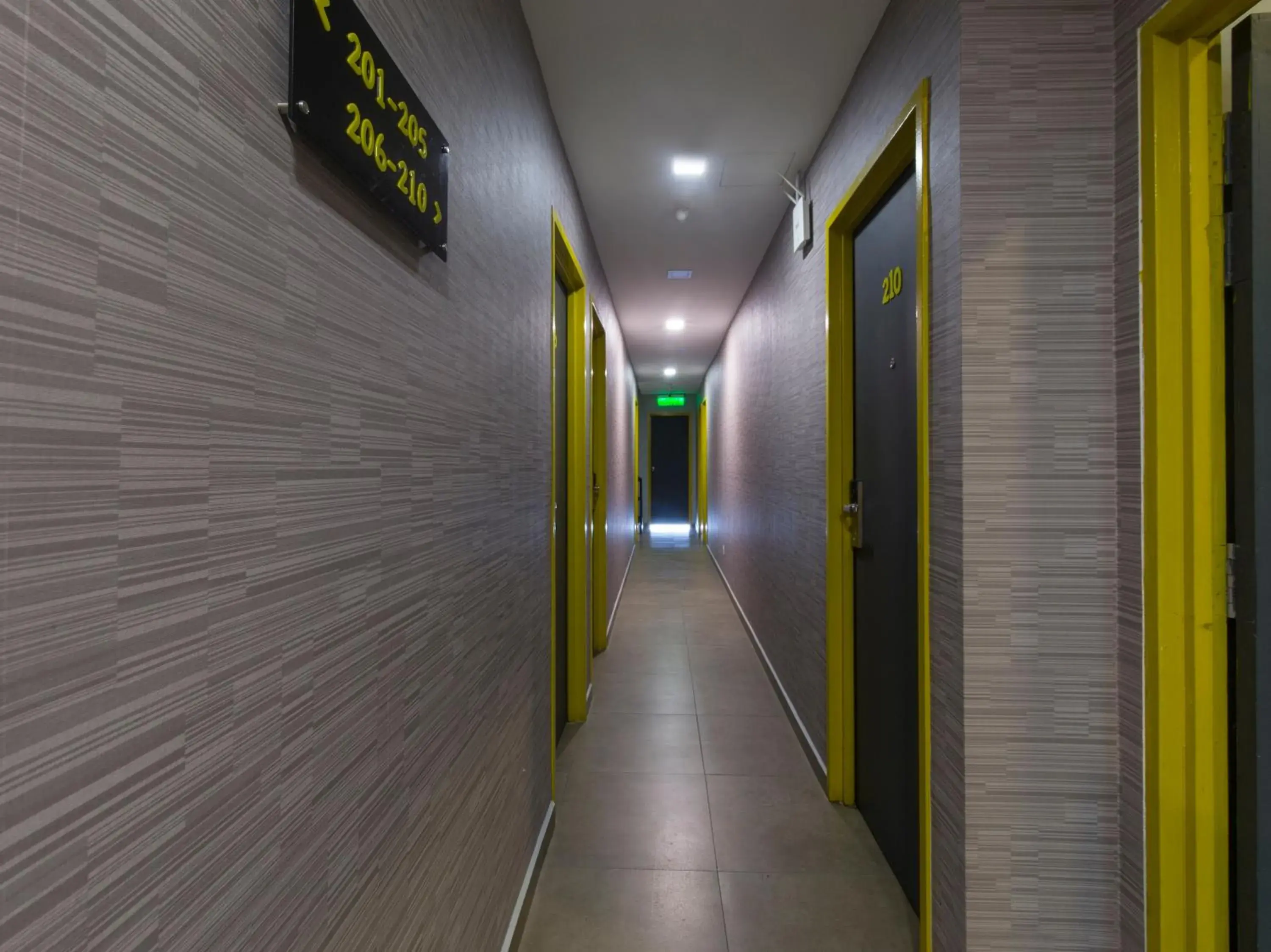 Floor plan in OYO 876 Hotel Sanctuary