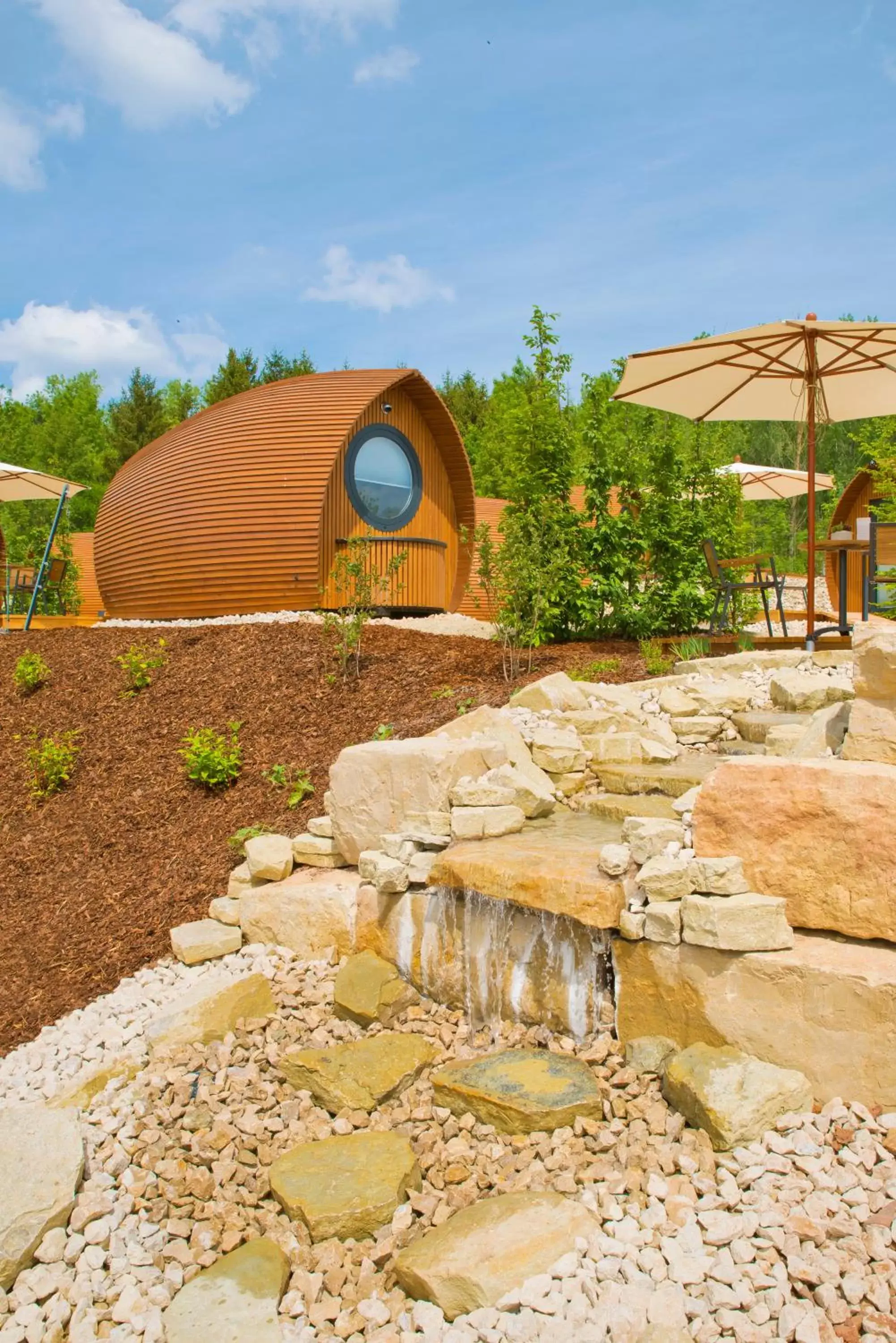 Property building in Glamping Resort Biosphäre Bliesgau