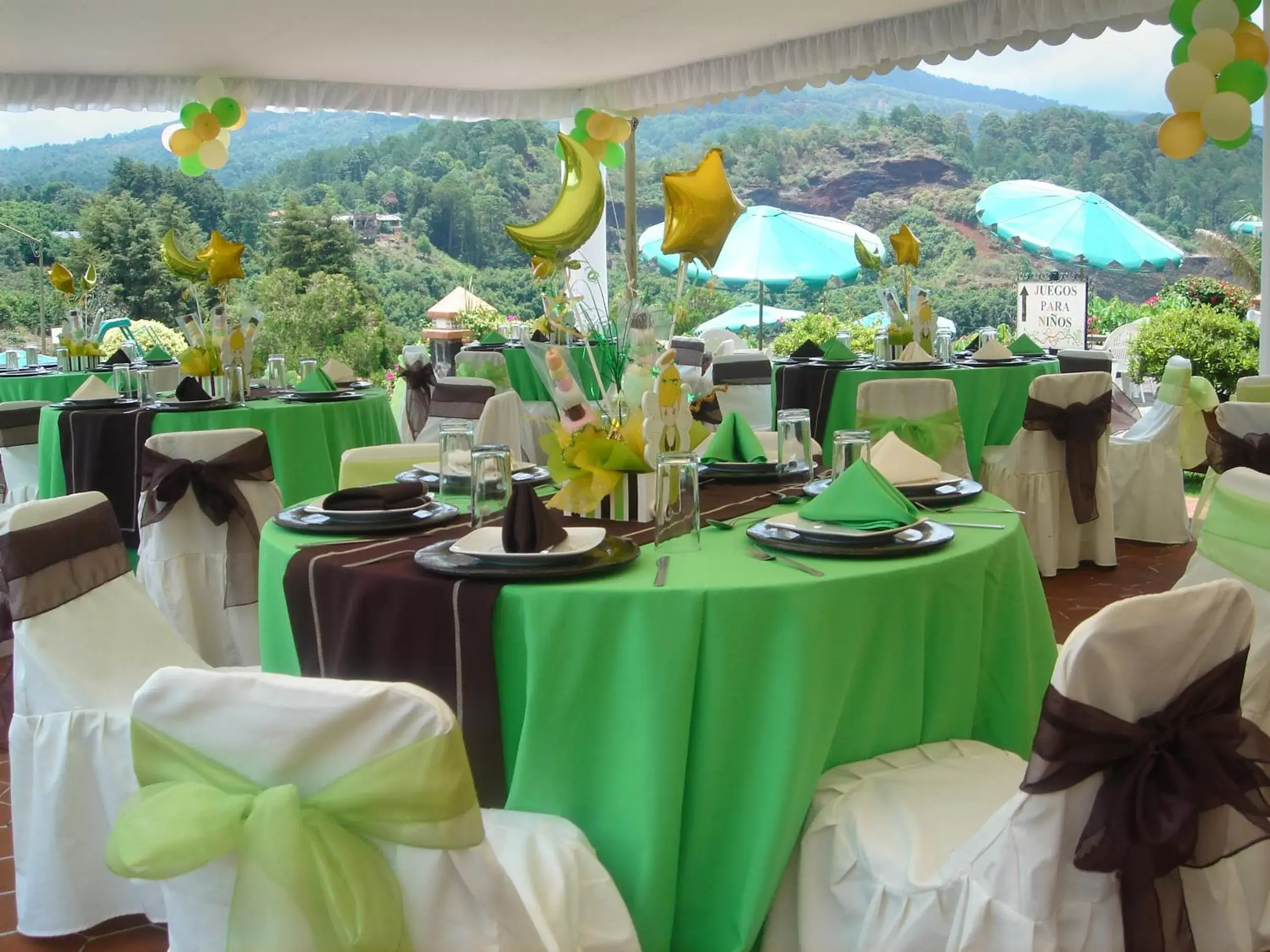 Area and facilities, Banquet Facilities in Hotel Pie de la Sierra