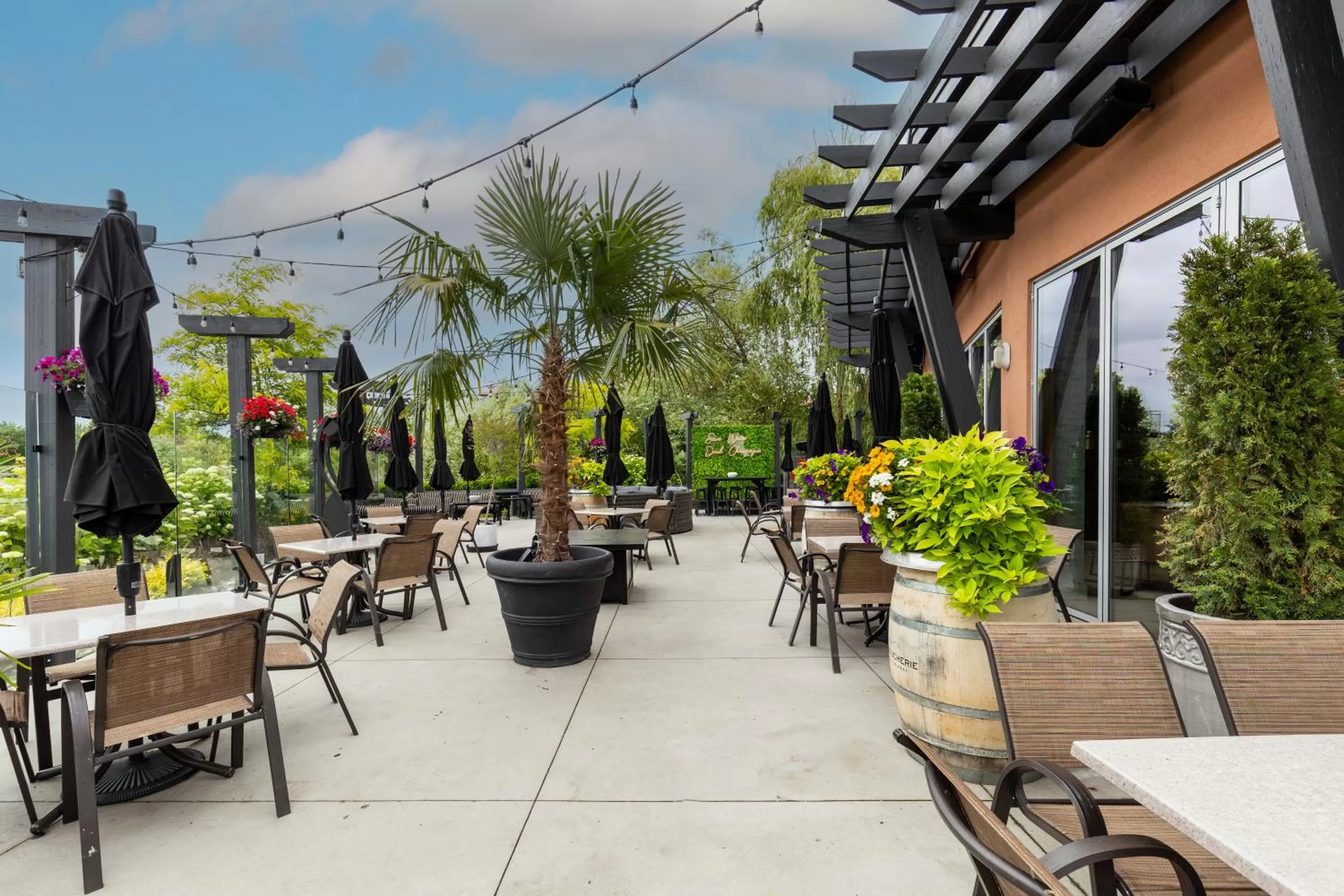 Patio in Manteo at Eldorado Resort