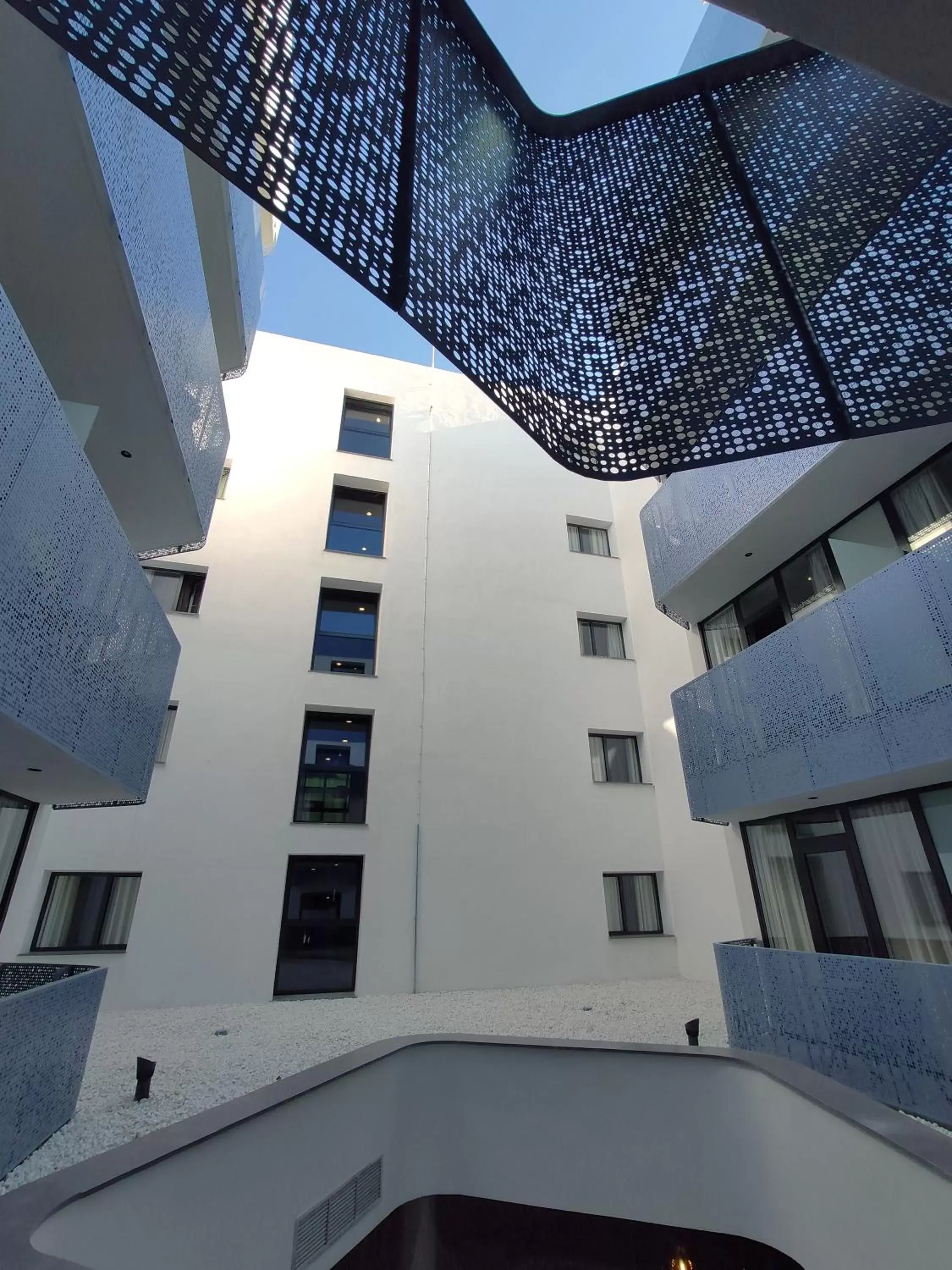 Inner courtyard view, Property Building in Hotel Macià Sevilla Kubb