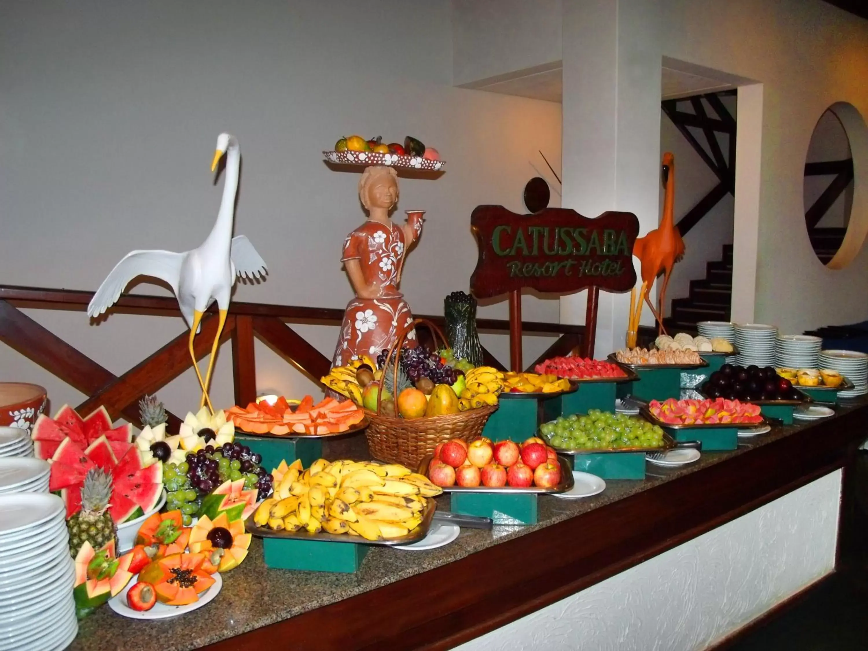 Food and drinks in Catussaba Resort Hotel