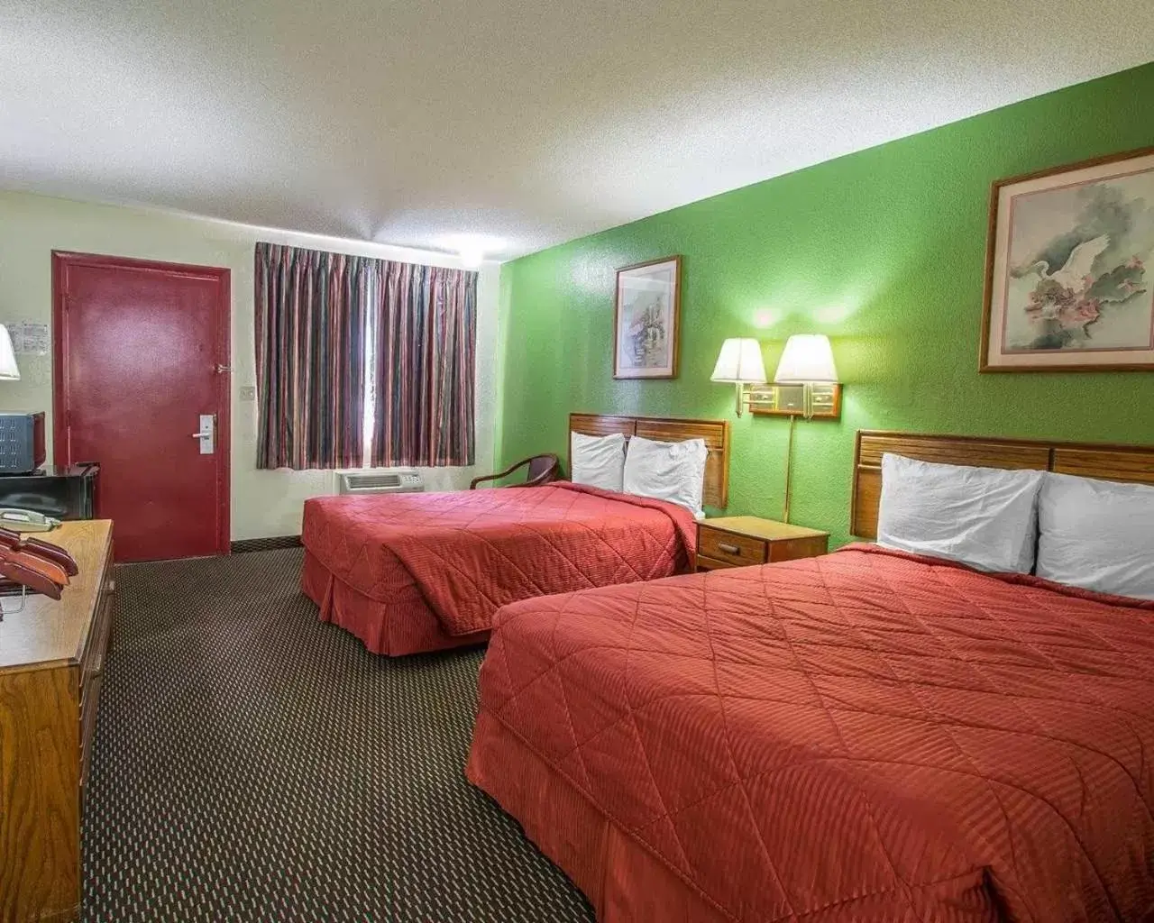 Double Room with Two Double Beds - Smoking in Rodeway Inn Fort Pierce I-95