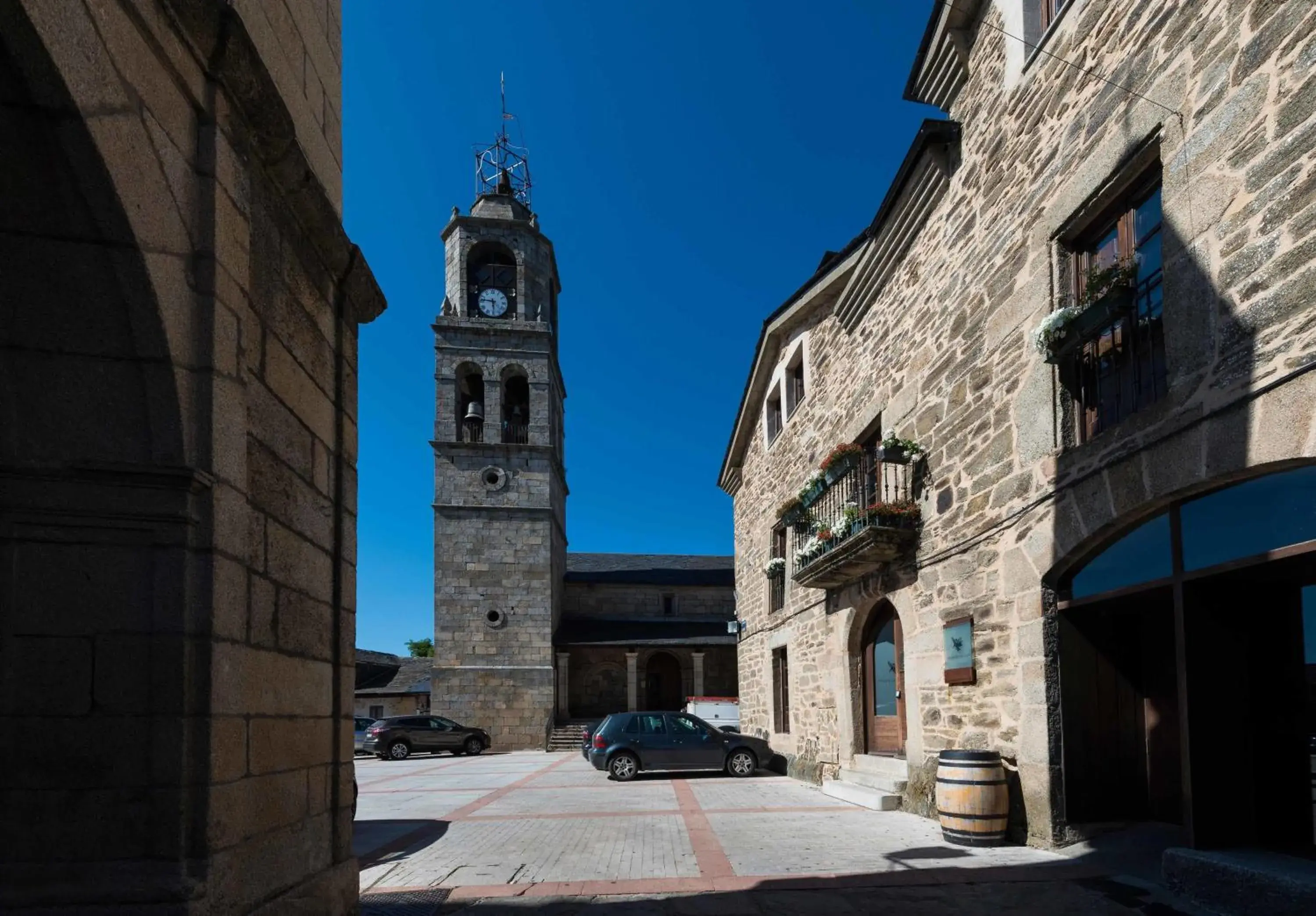 Facade/entrance in Posada Real de Las Misas