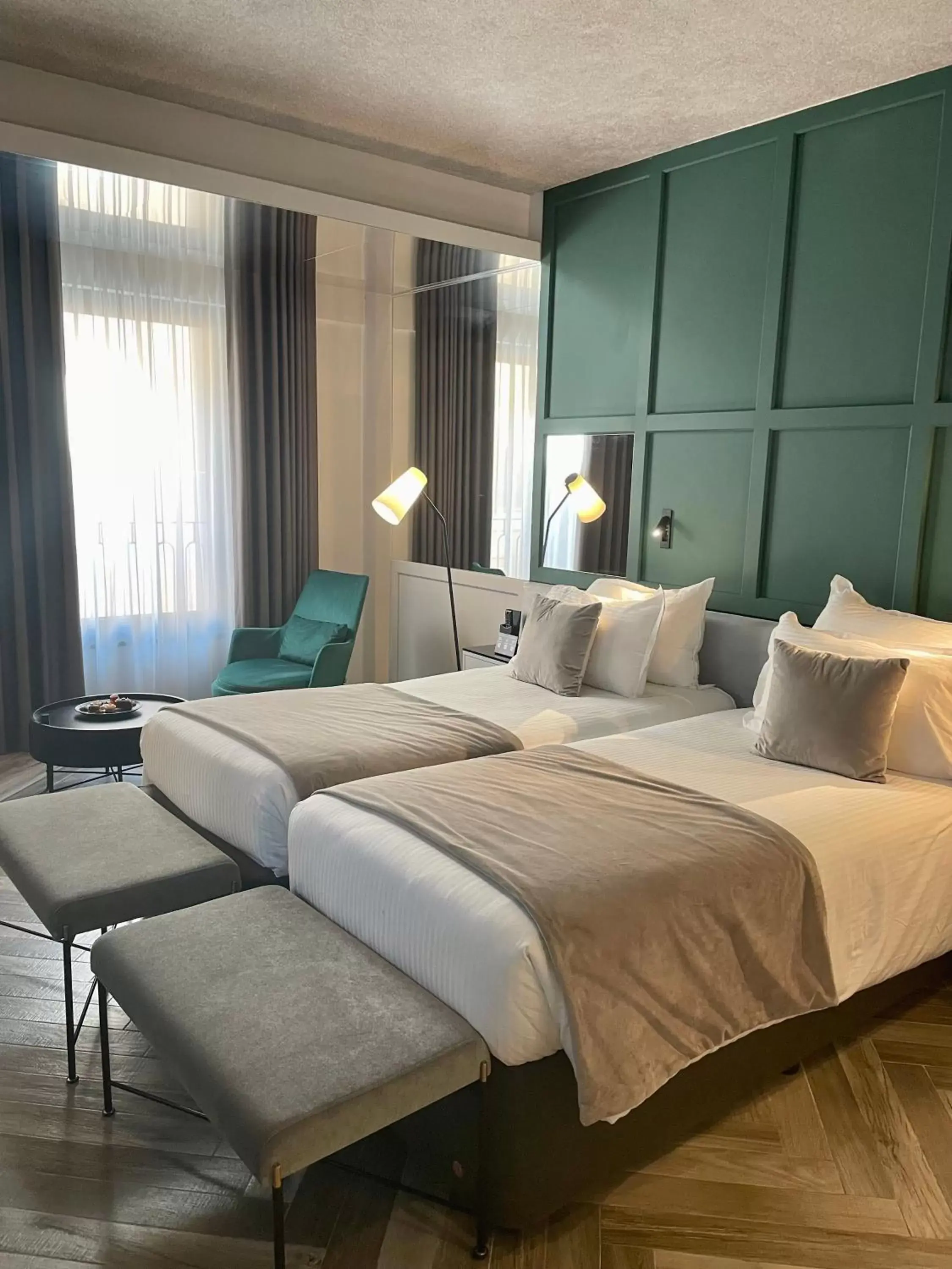 Bedroom, Bed in The Embassy Valletta Hotel