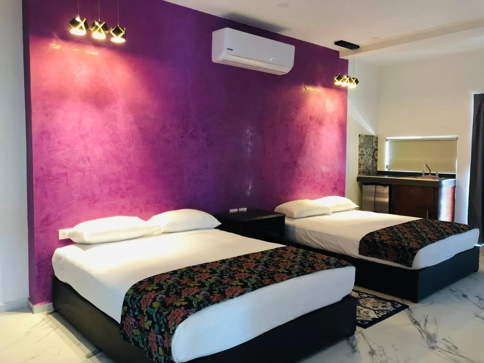 Bed in Hotel Ko'ox Wenne