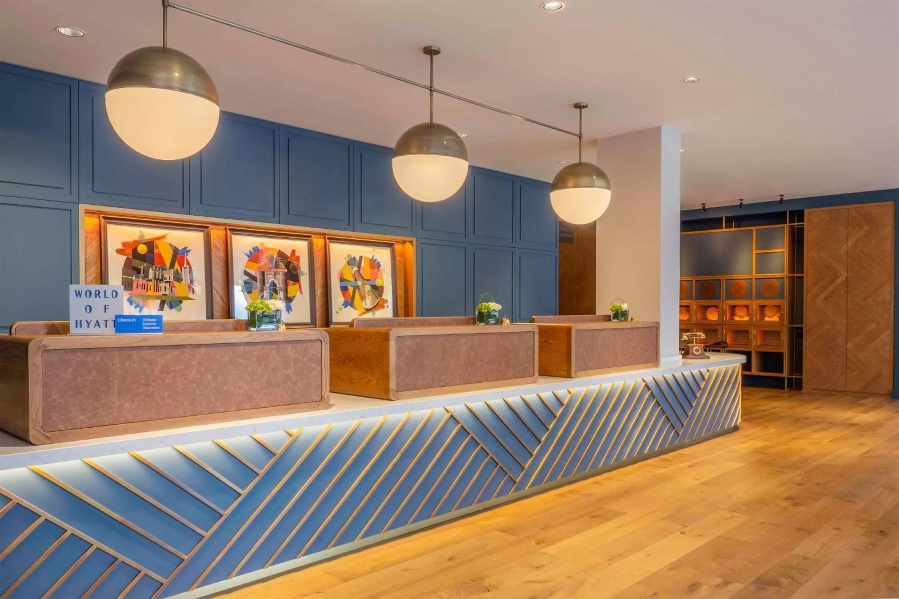 Lobby or reception in Hyatt Centric The Liberties Dublin Lobby or reception in Hyatt Centric The Liberties Dublin