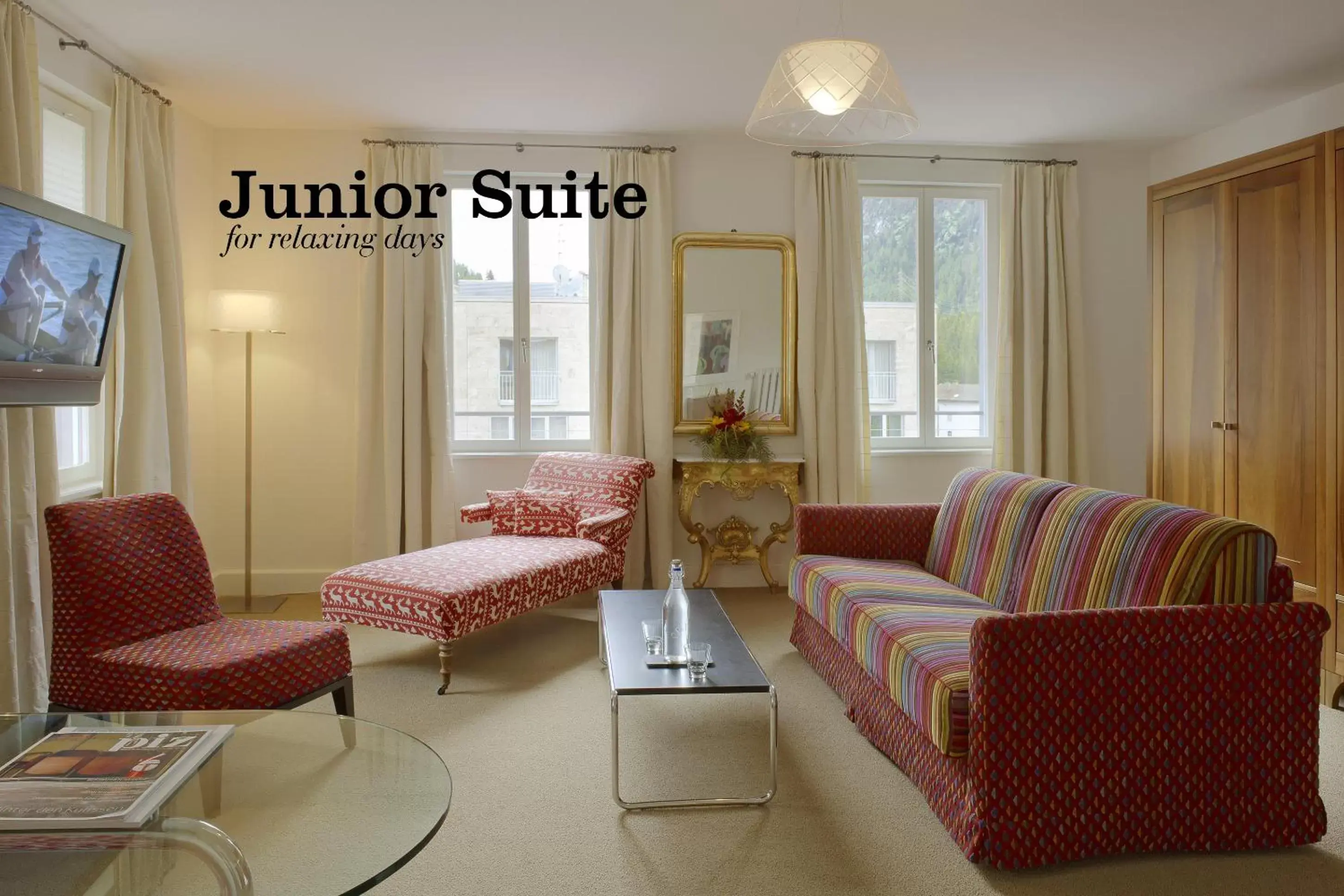 Junior Suite in Hotel Saratz Pontresina