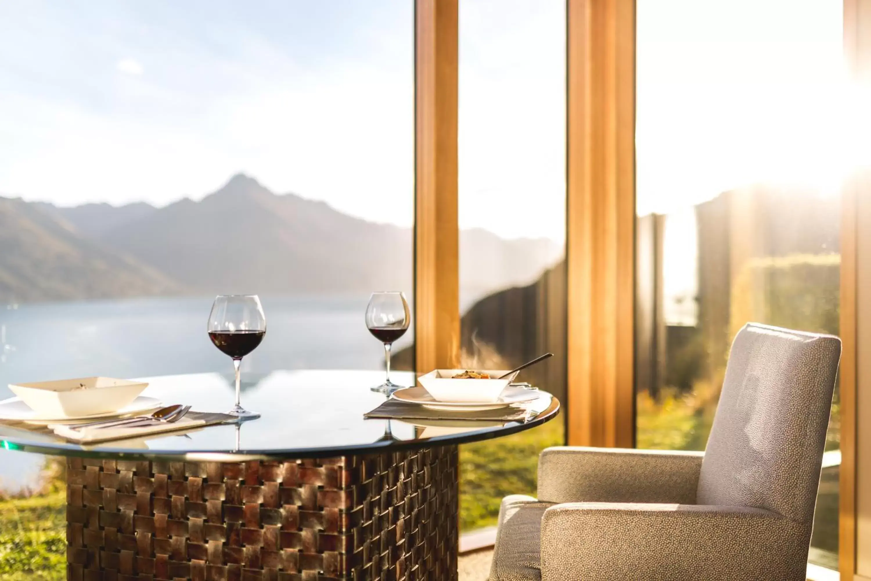 Dining area in Azur Lodge