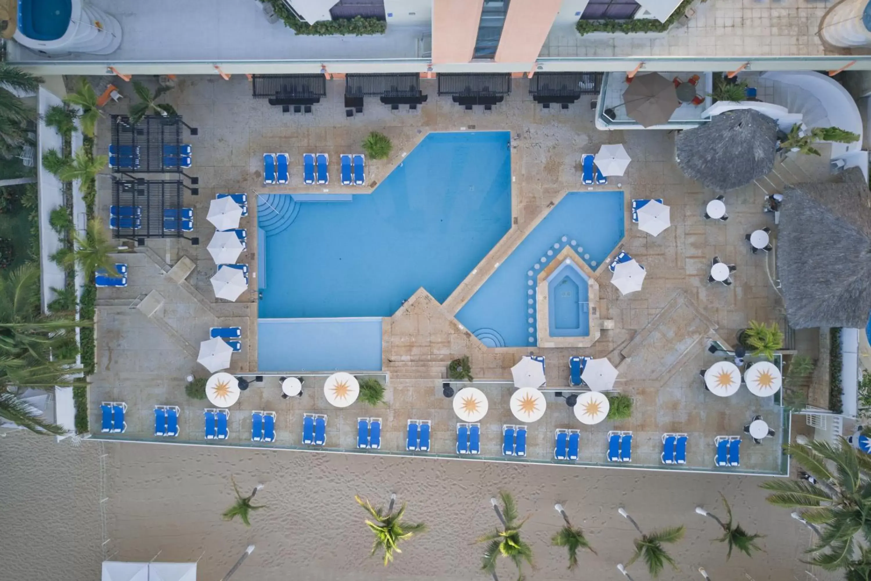 Bird's eye view, Floor Plan in Gamma Acapulco Copacabana