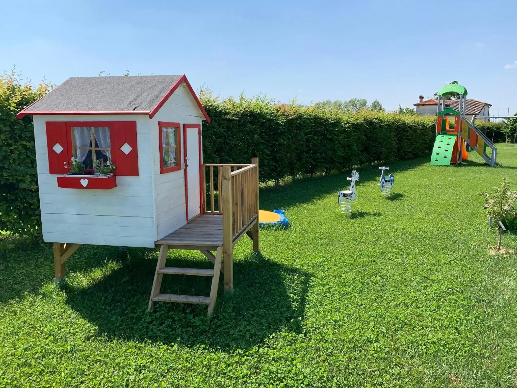 Children play ground, Garden in Country House Campofiore