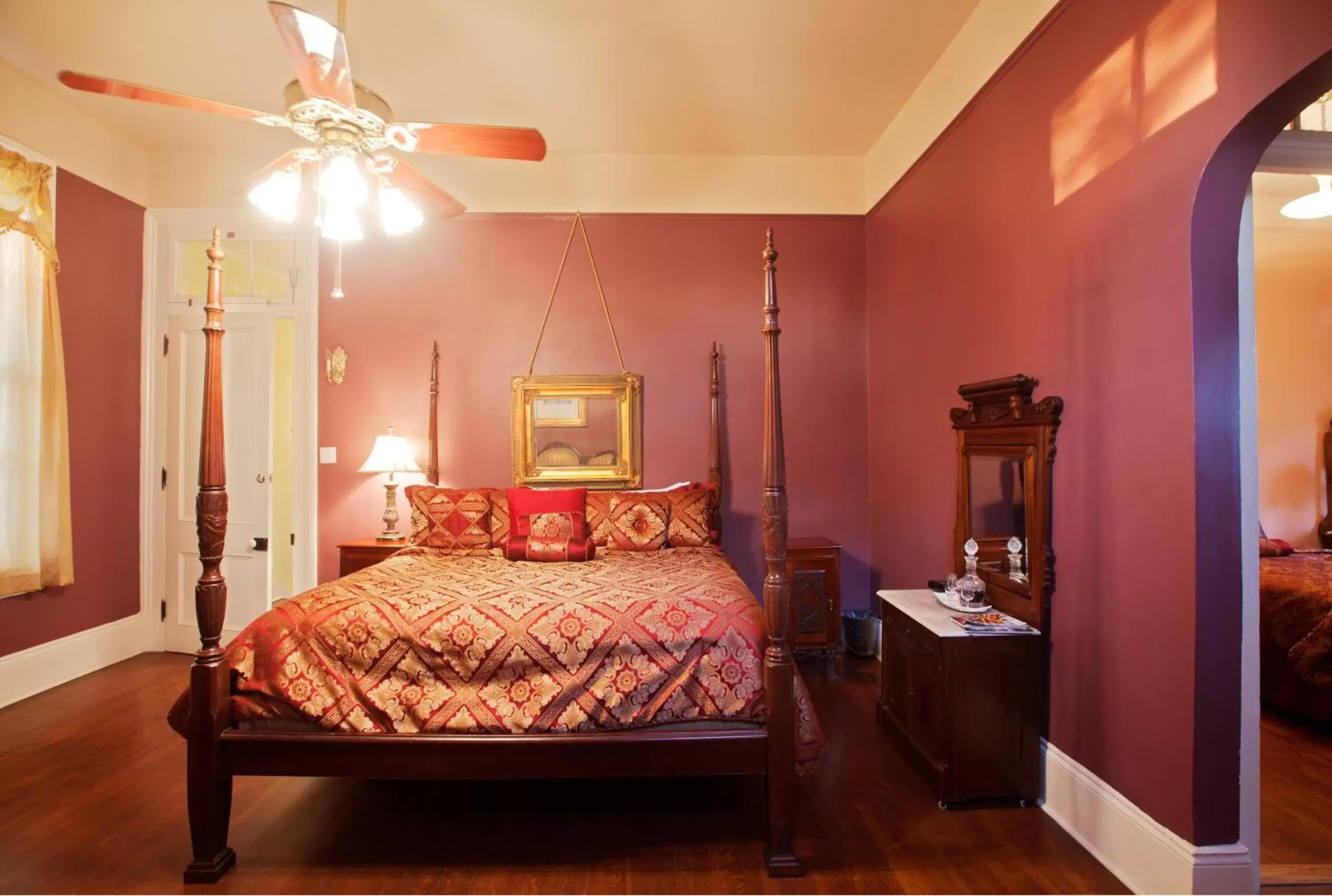 Photo of the whole room, Bed in Edgar Degas House Historic Home and Museum