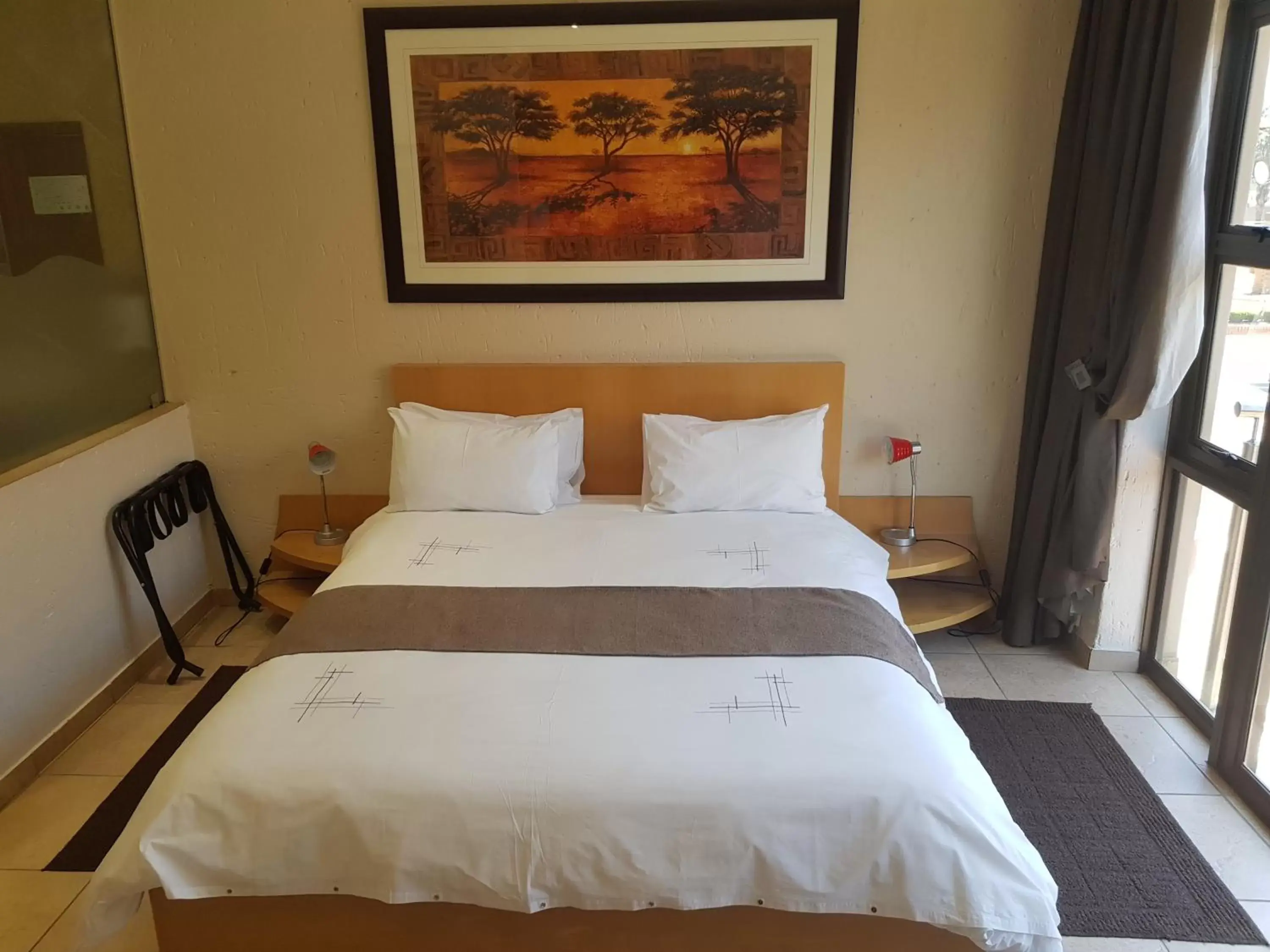 Bedroom, Bed in Europrime Hotel